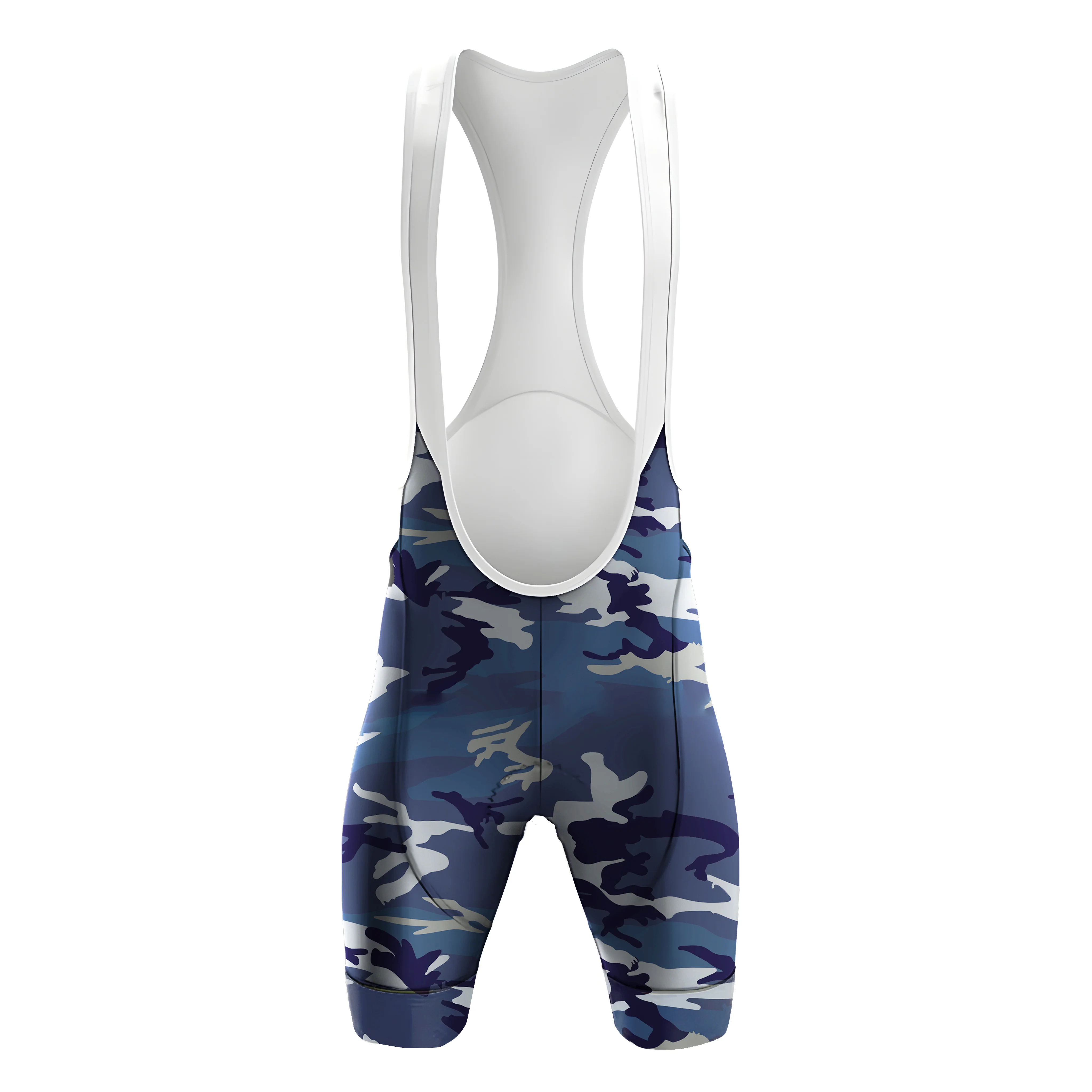 Blue Camouflage Men's Cycling Kit - Image 5