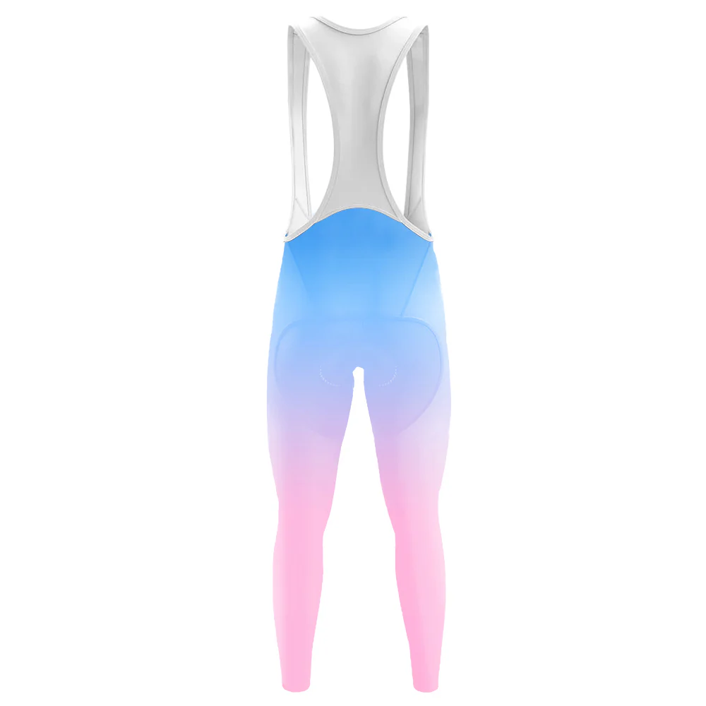Blue-Pink Gradient Women's Long Sleeve Cycling Kit - Image 6