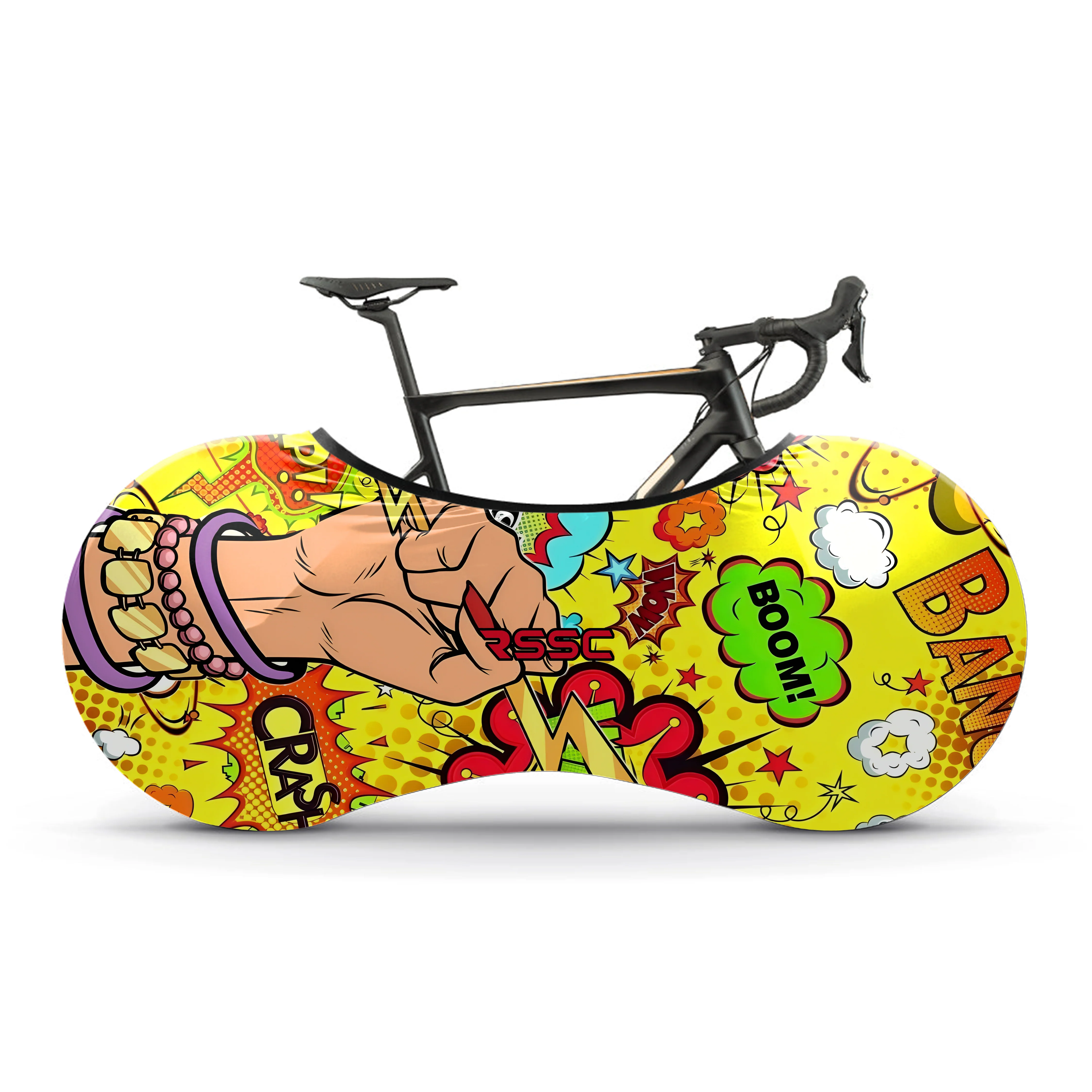 BOOM BANG Bicycle Wheels Cover