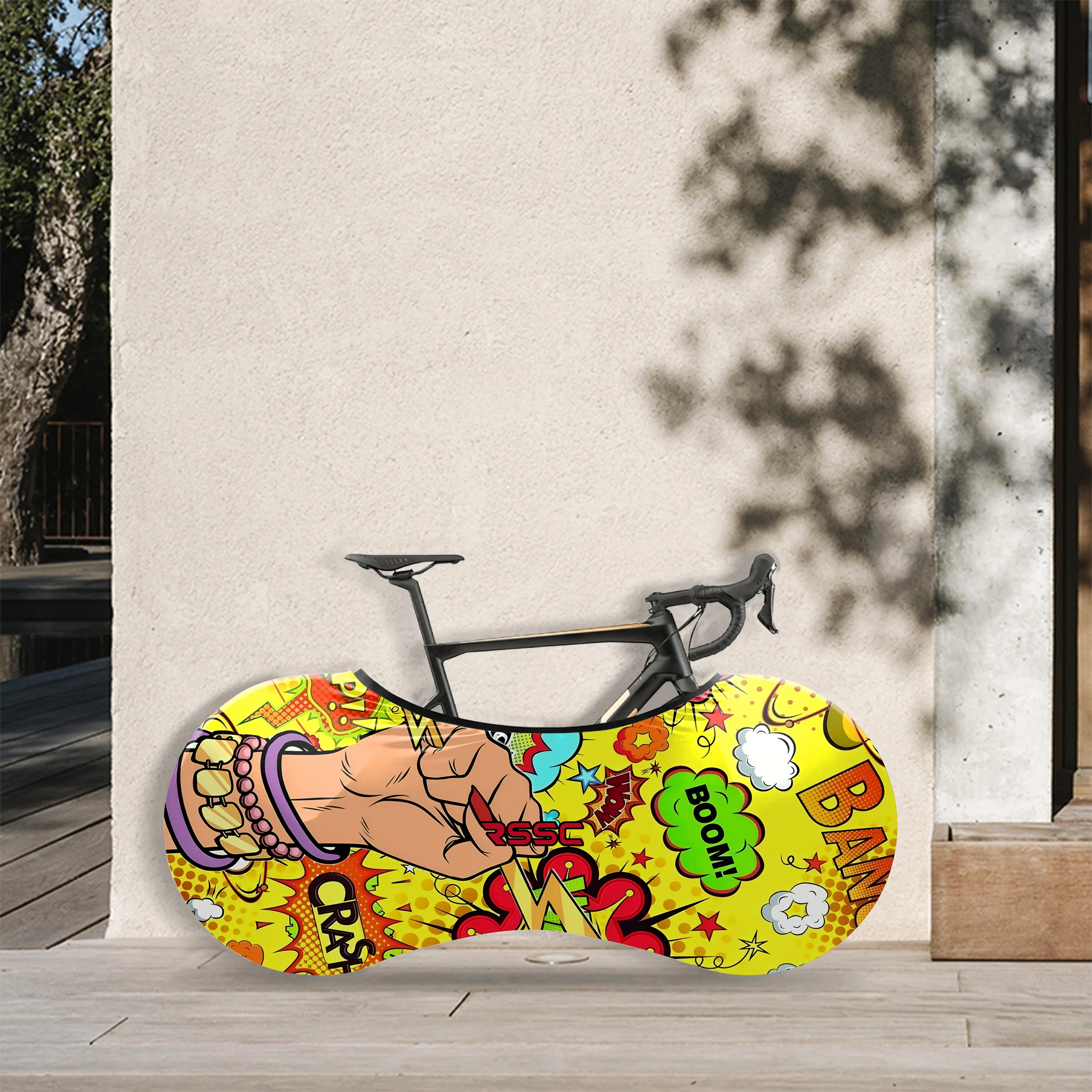 BOOM BANG Bicycle Wheels Cover - Image 2