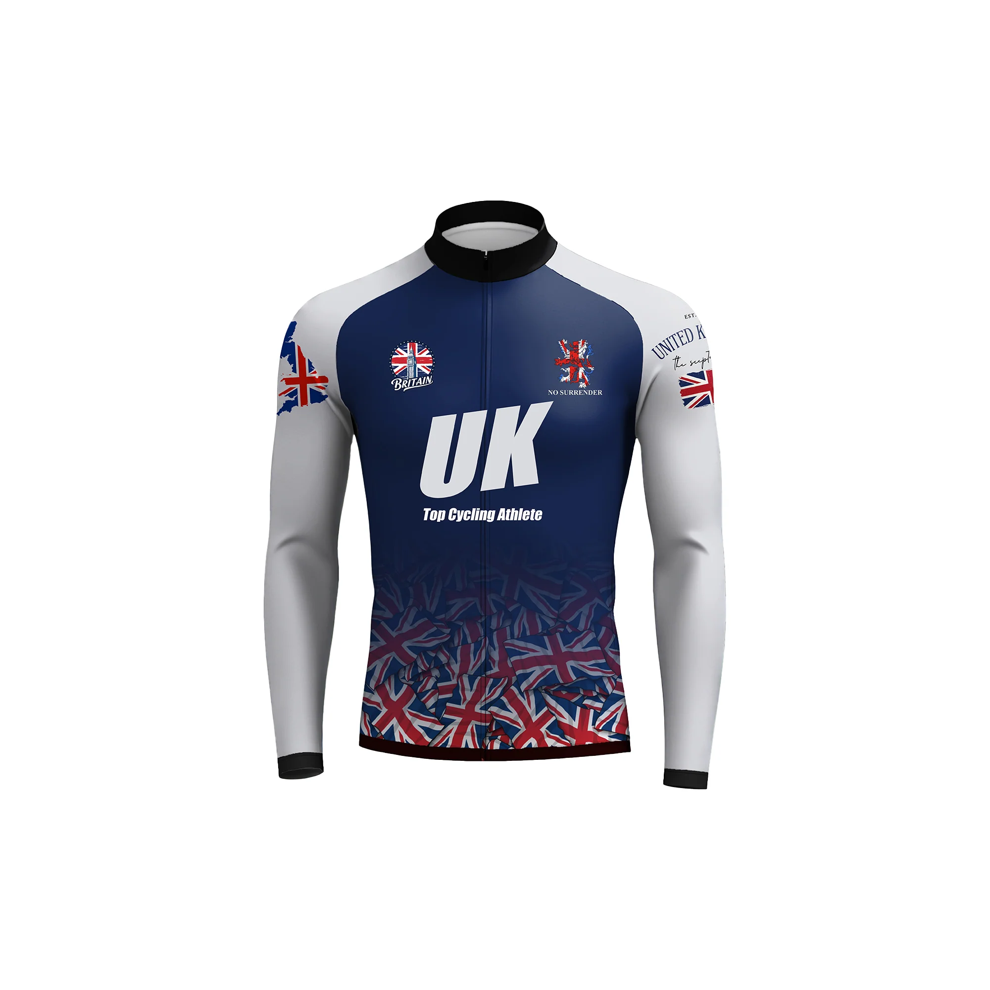 British cyclist Men's Long Sleeve Cycling Kit - Image 3