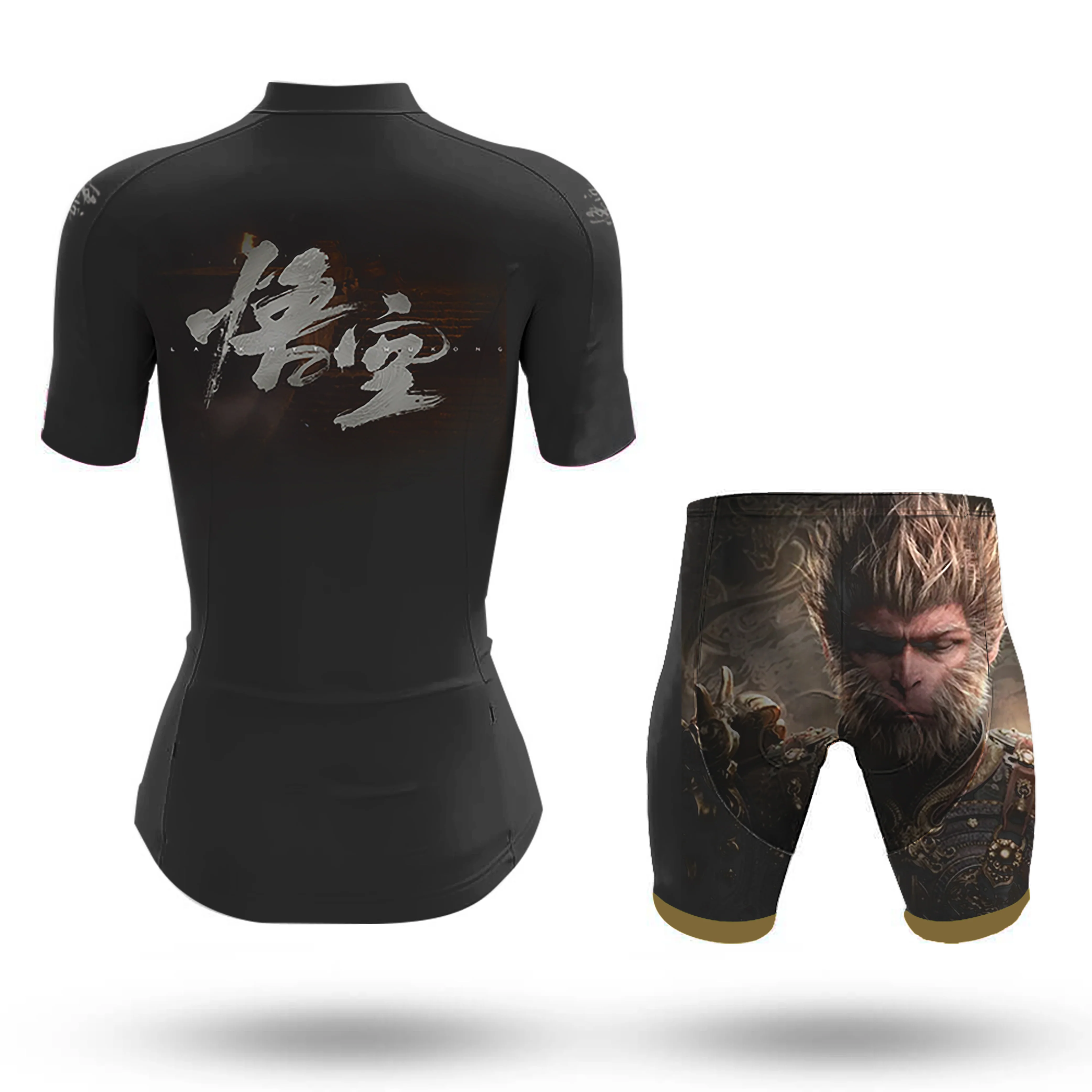 Black Myth: Wukong Women's Short Sleeve Cycling Kit - Image 2
