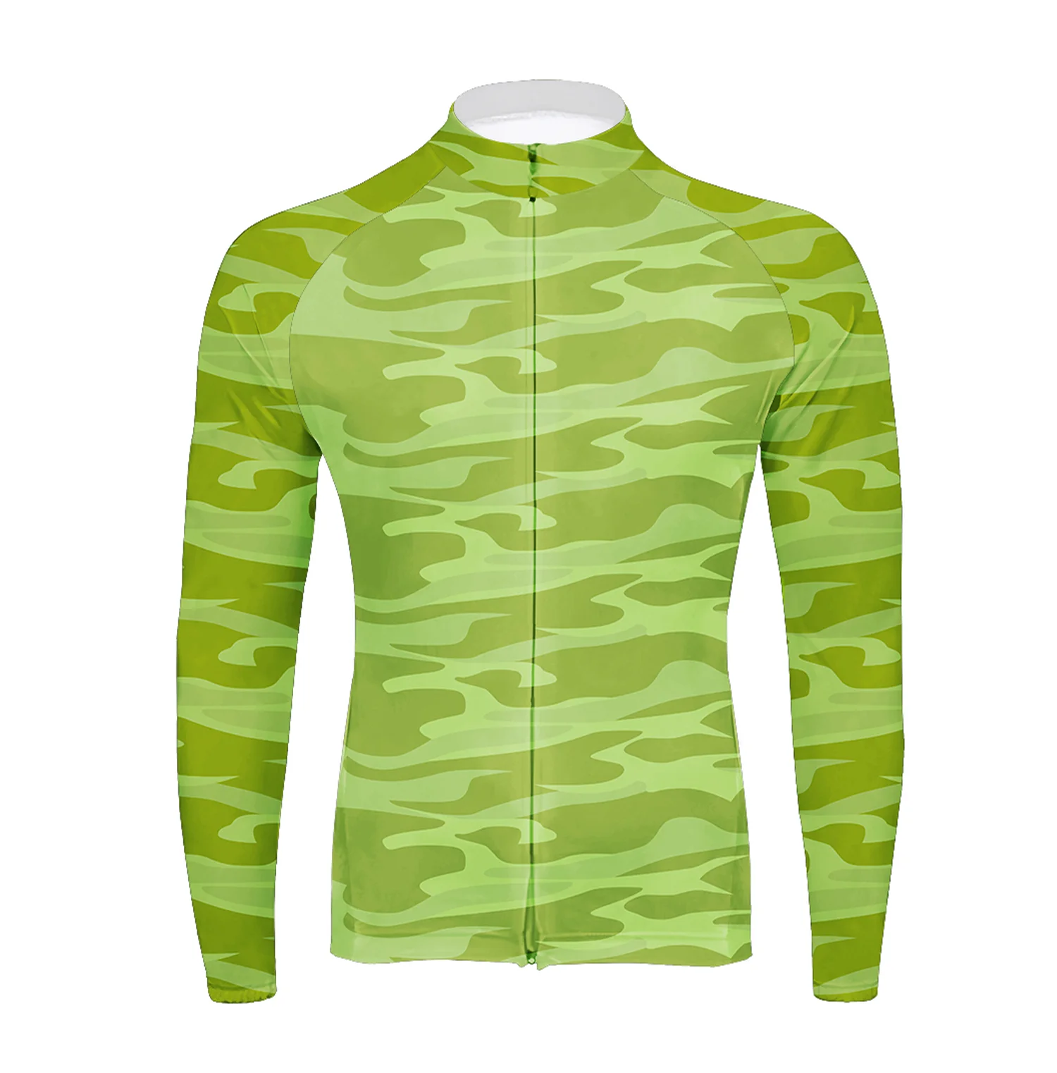 Camo Geometry Men's Long Sleeve Cycling Kit - Image 3