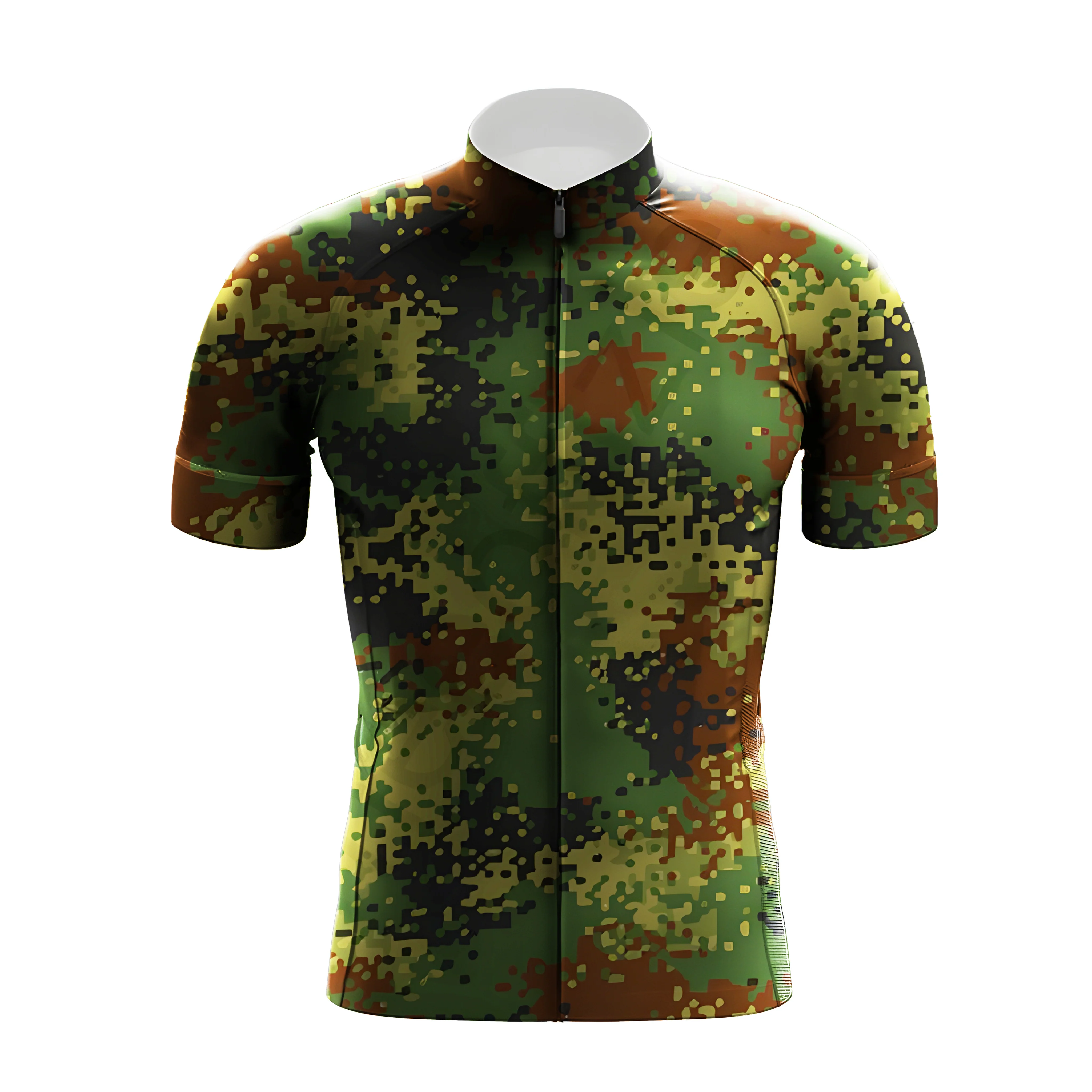 Camouflage Pattern Men's Cycling Kit - Image 3