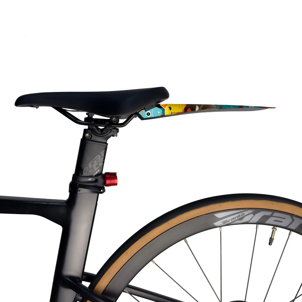 Cartoon Cat Bicycle Saddle Mudguard - Image 6