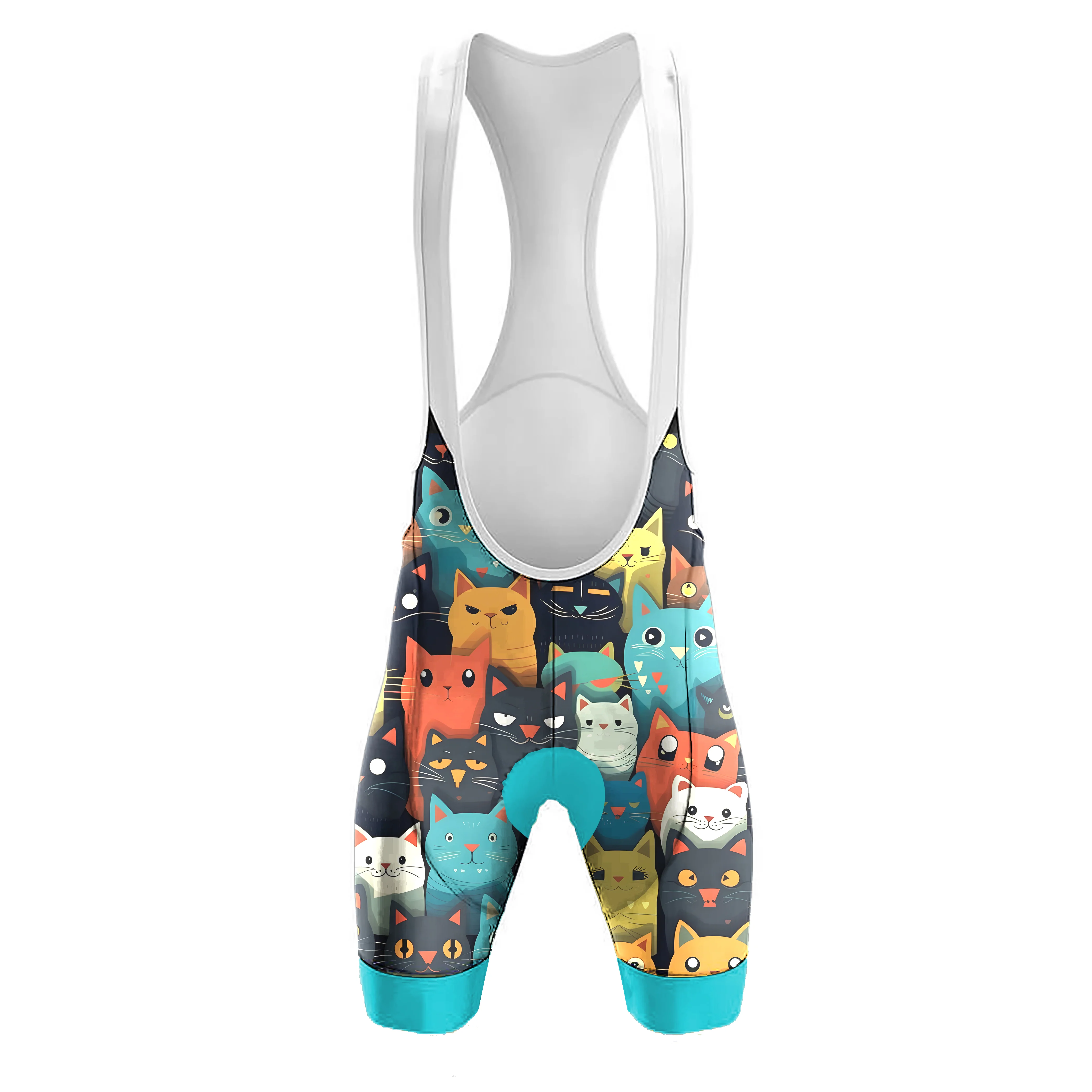 Cartoon Cat Men's Cycling Kit - Image 5