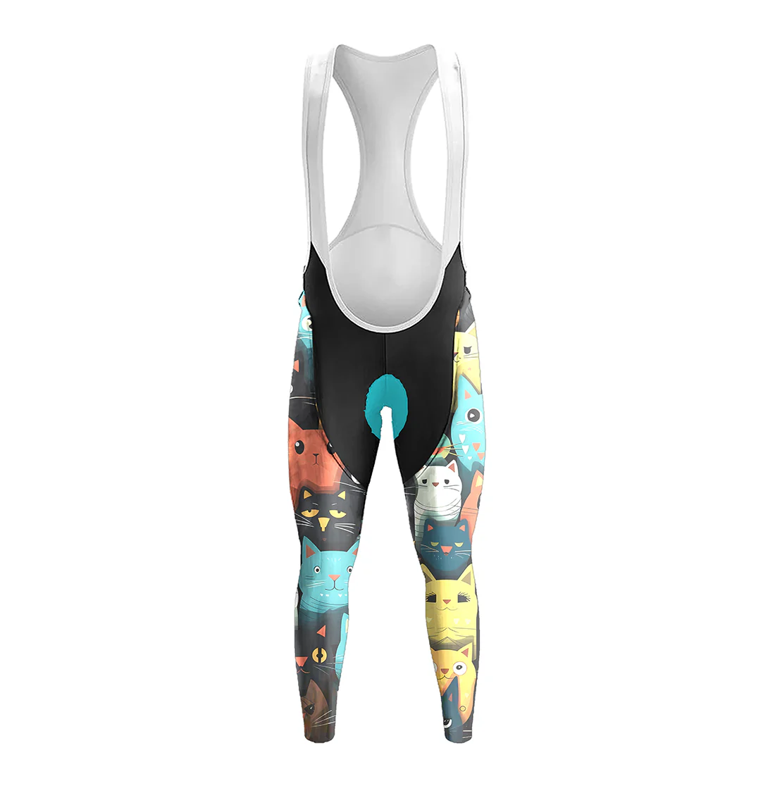 Cartoon Cat Women's Long Sleeve Cycling Kit - Image 5