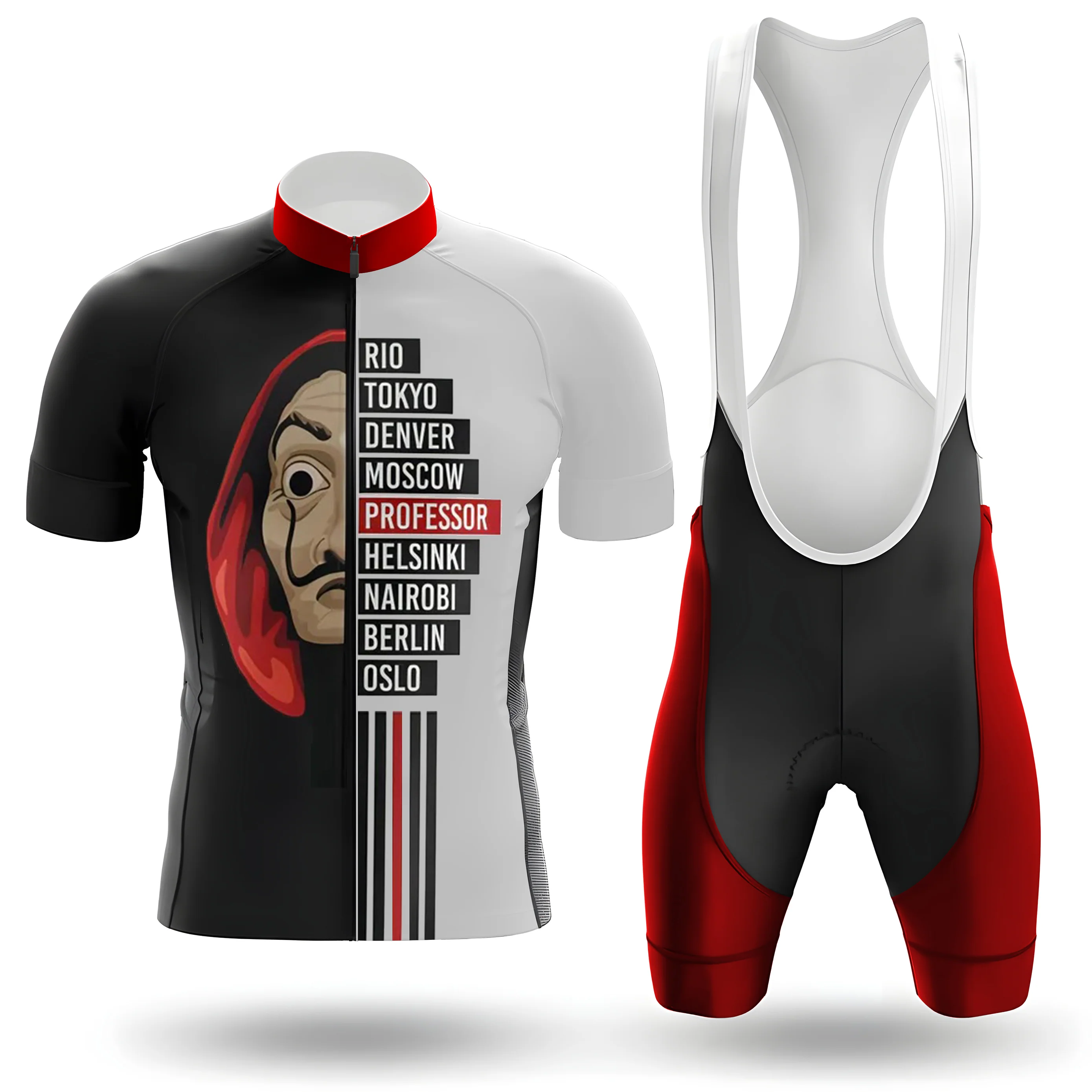 Casa De Papel Men's Cycling Kit