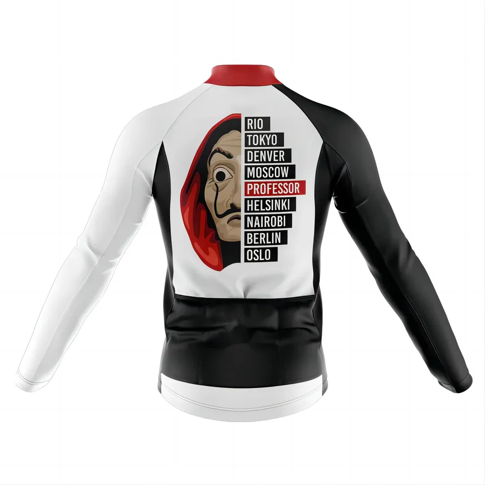 Casa De Papel Men's Long Sleeve Cycling Kit - Image 4