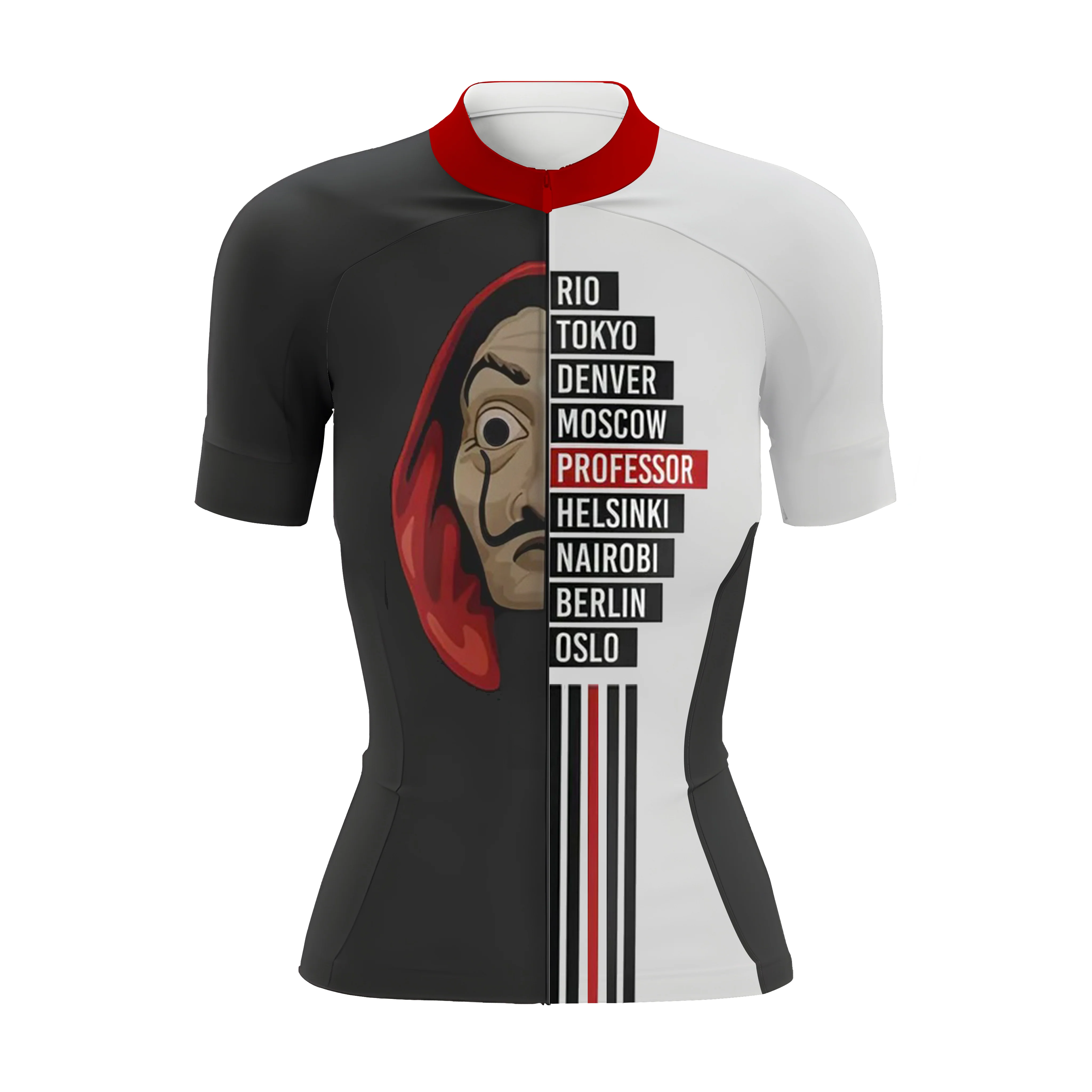 Casa De Papel Women's Short Sleeve Cycling Kit - Image 3