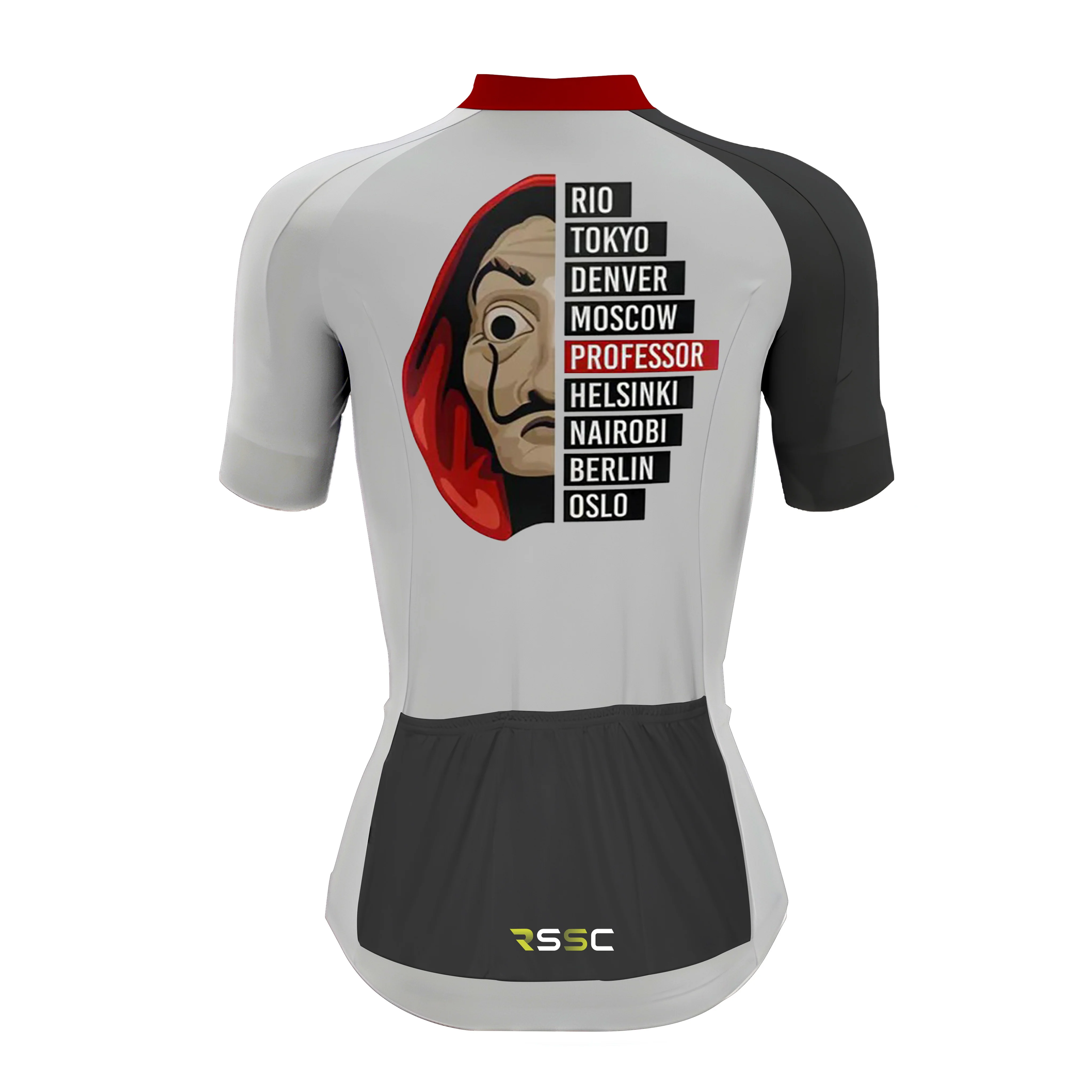Casa De Papel Women's Short Sleeve Cycling Kit - Image 4