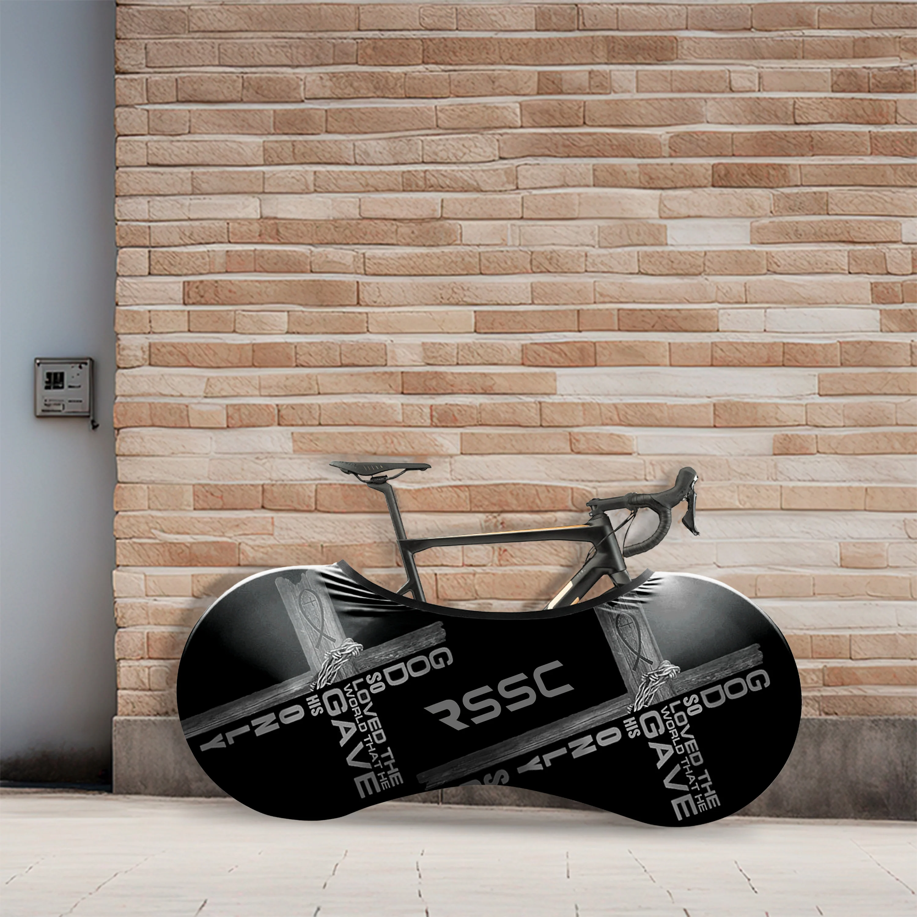 Christian Believer Cross Bicycle Wheels Cover - Image 4