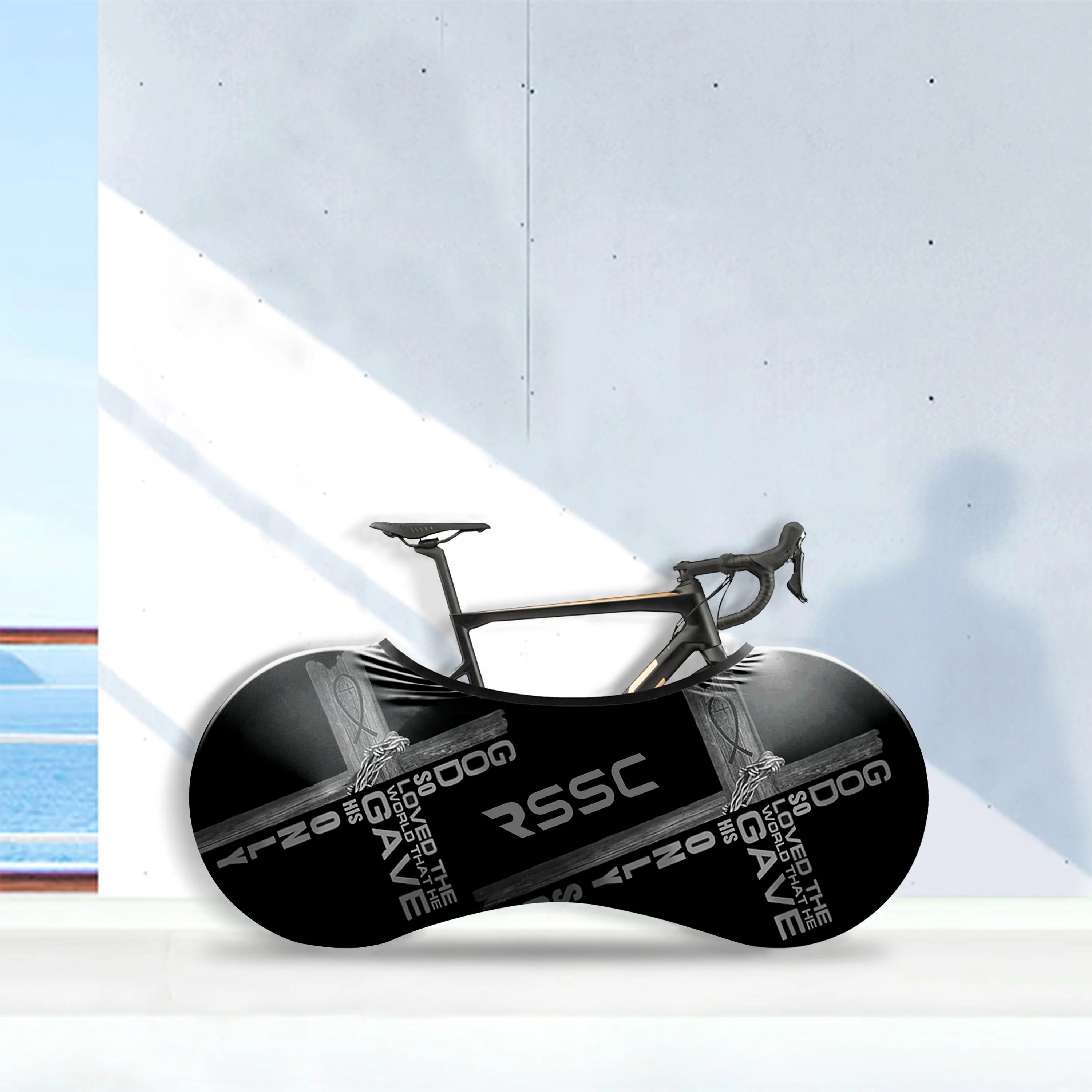 Christian Believer Cross Bicycle Wheels Cover - Image 5