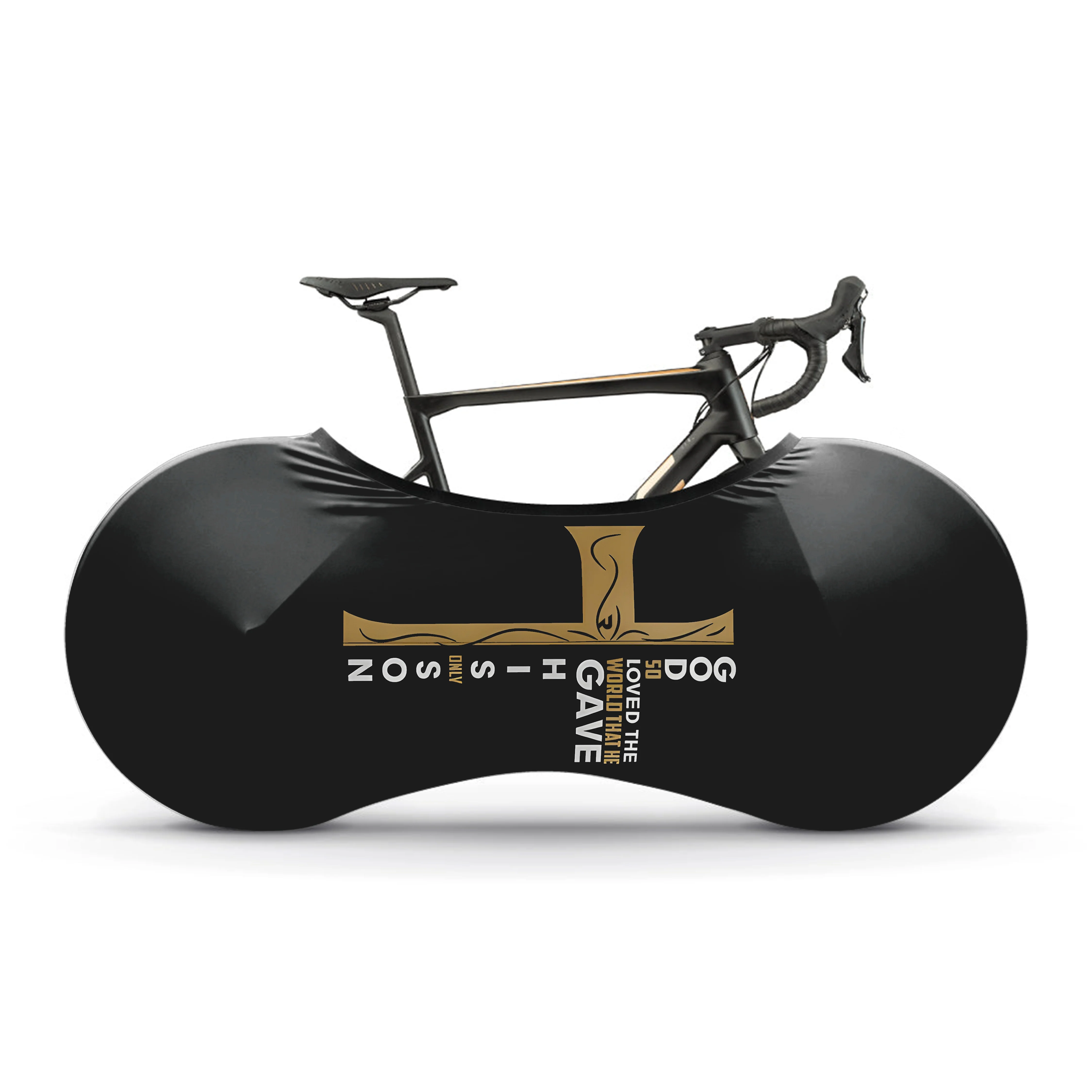 Christian Cross Bible Bicycle Wheels Cover