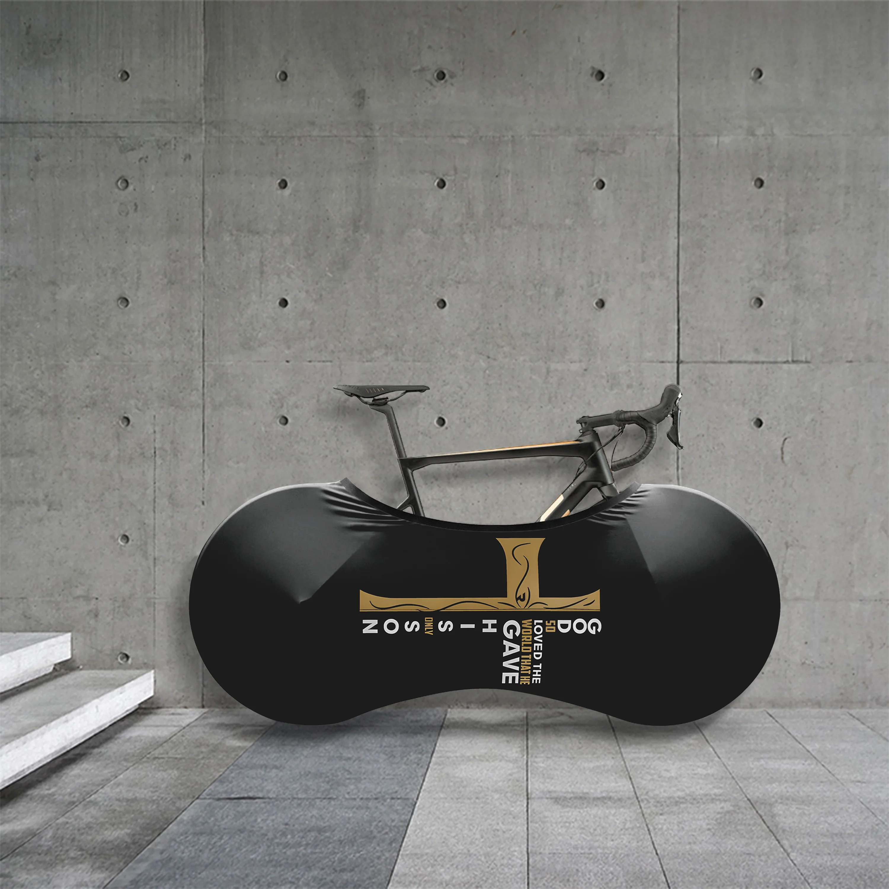 Christian Cross Bible Bicycle Wheels Cover - Image 2