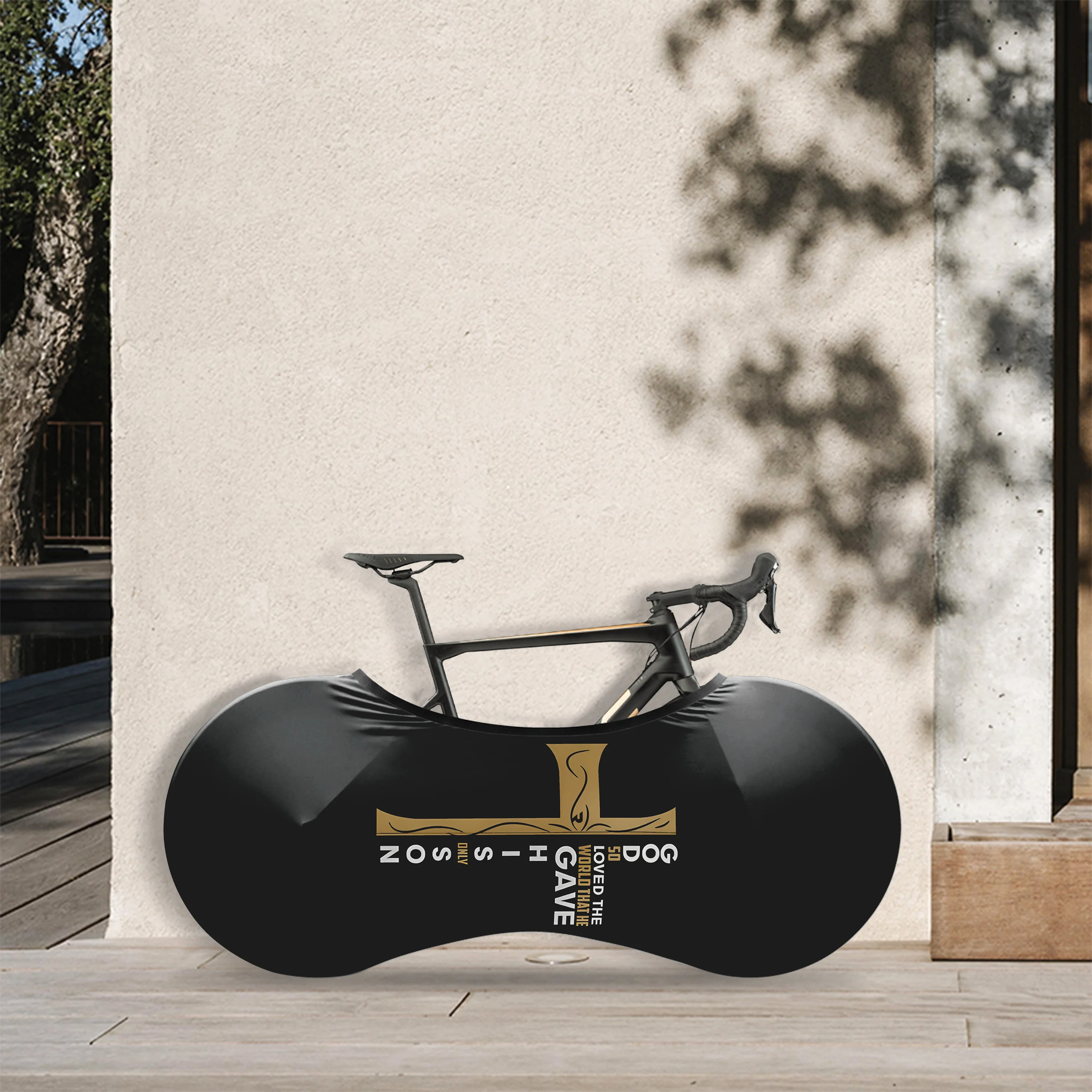 Christian Cross Bible Bicycle Wheels Cover - Image 3