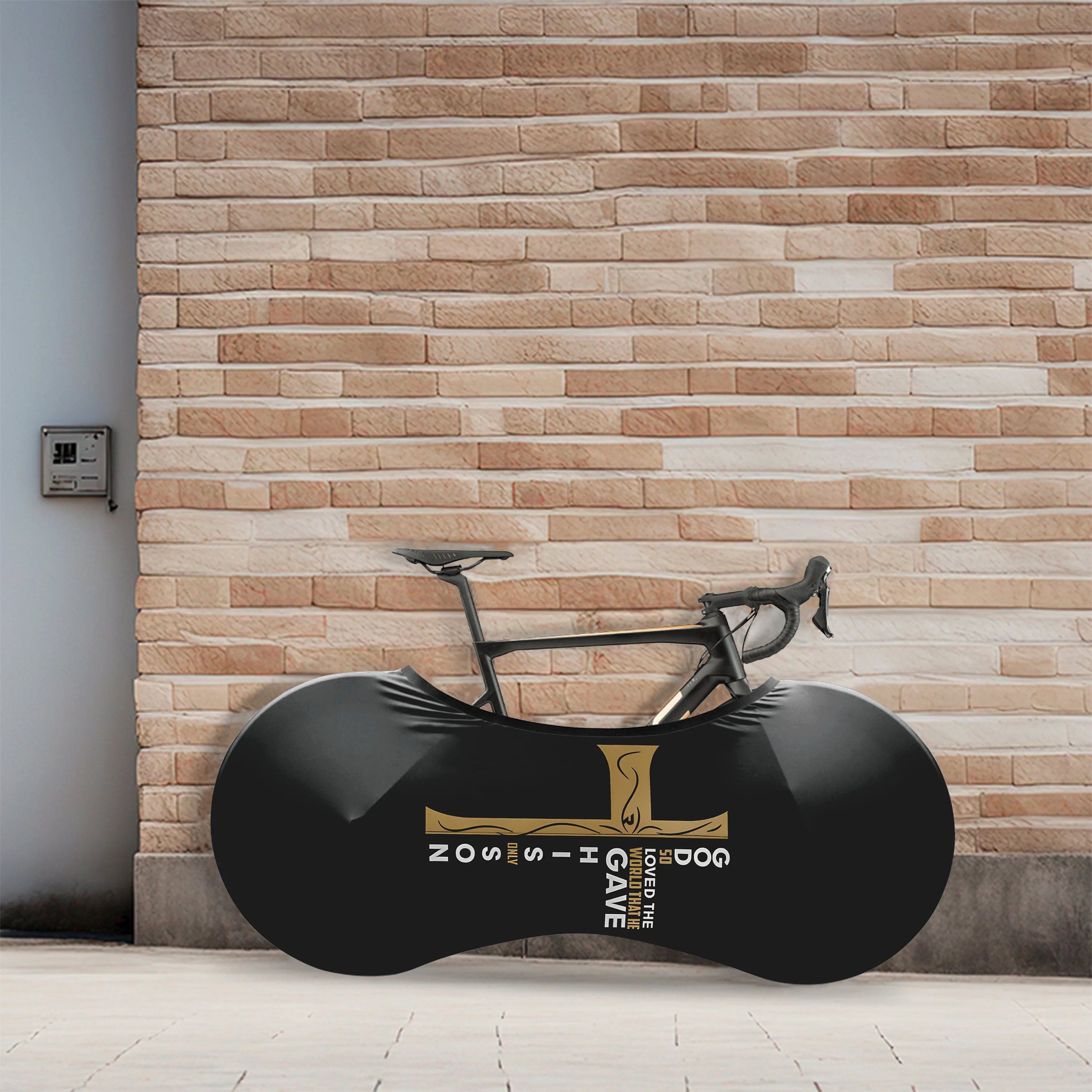 Christian Cross Bible Bicycle Wheels Cover - Image 4