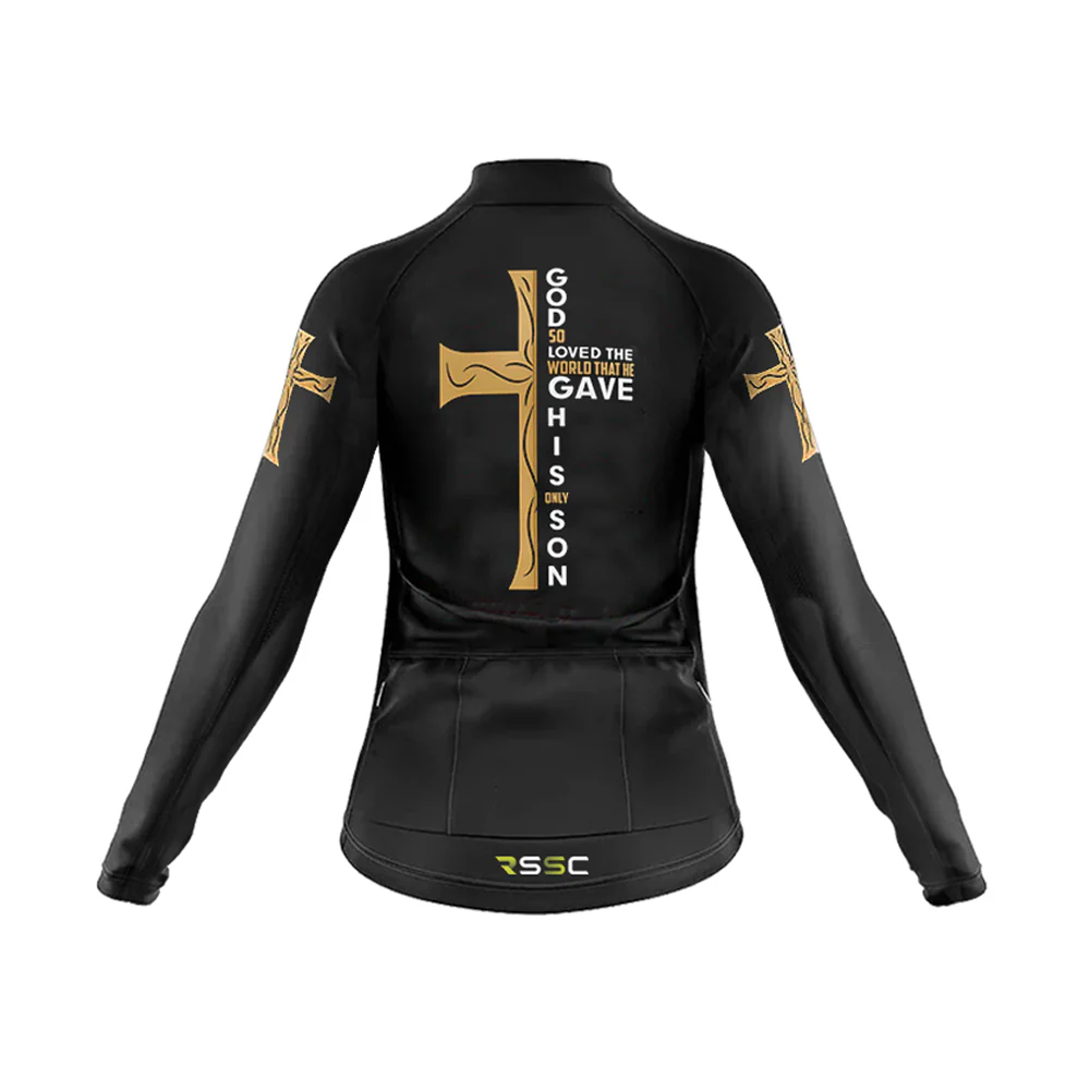 Christian Cross Women's Long Sleeve Cycling Kit - Image 4