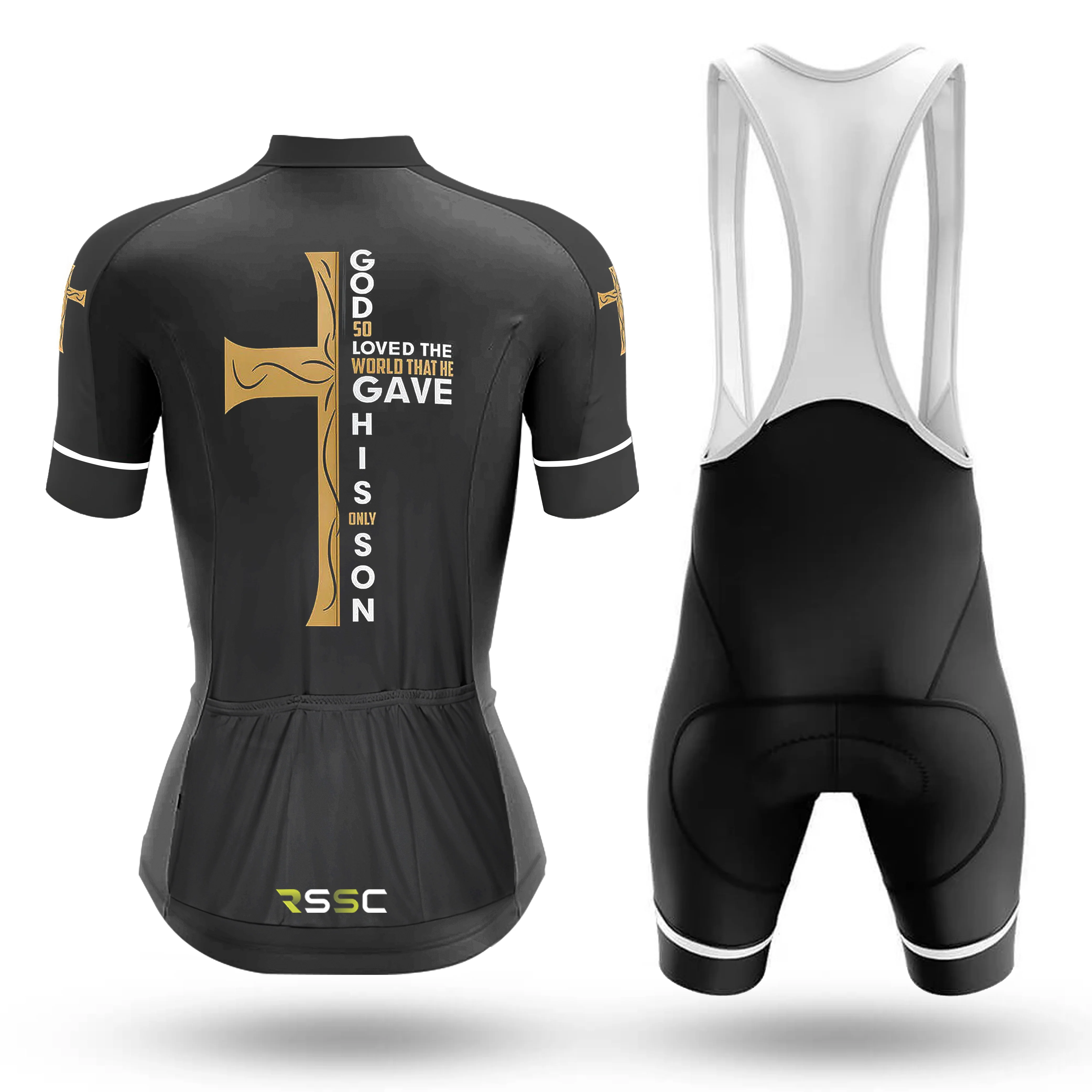 Christian Cross Women's Short Sleeve Cycling Kit - Image 2