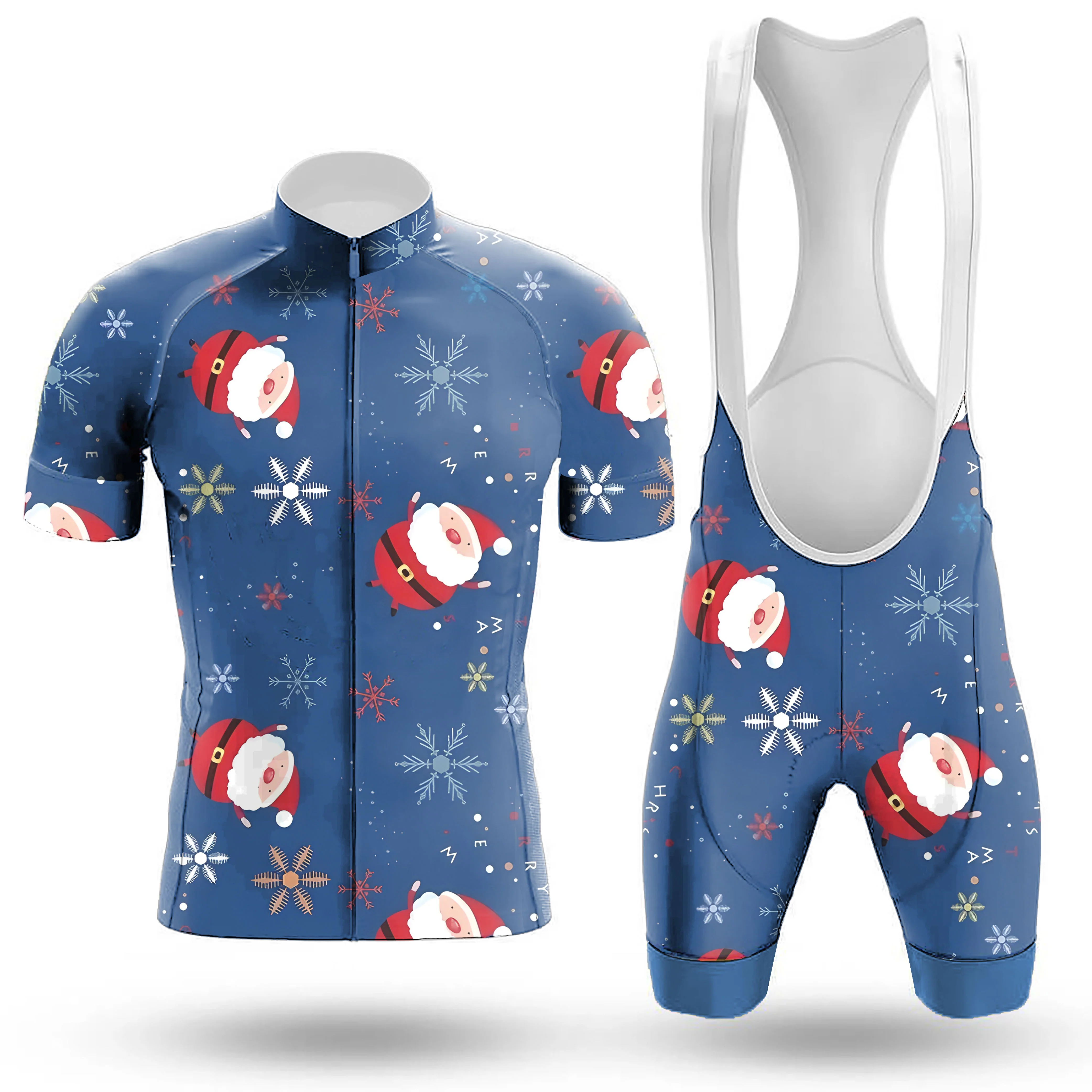 Christmas Cartoon Pictures Men's Cycling Kit