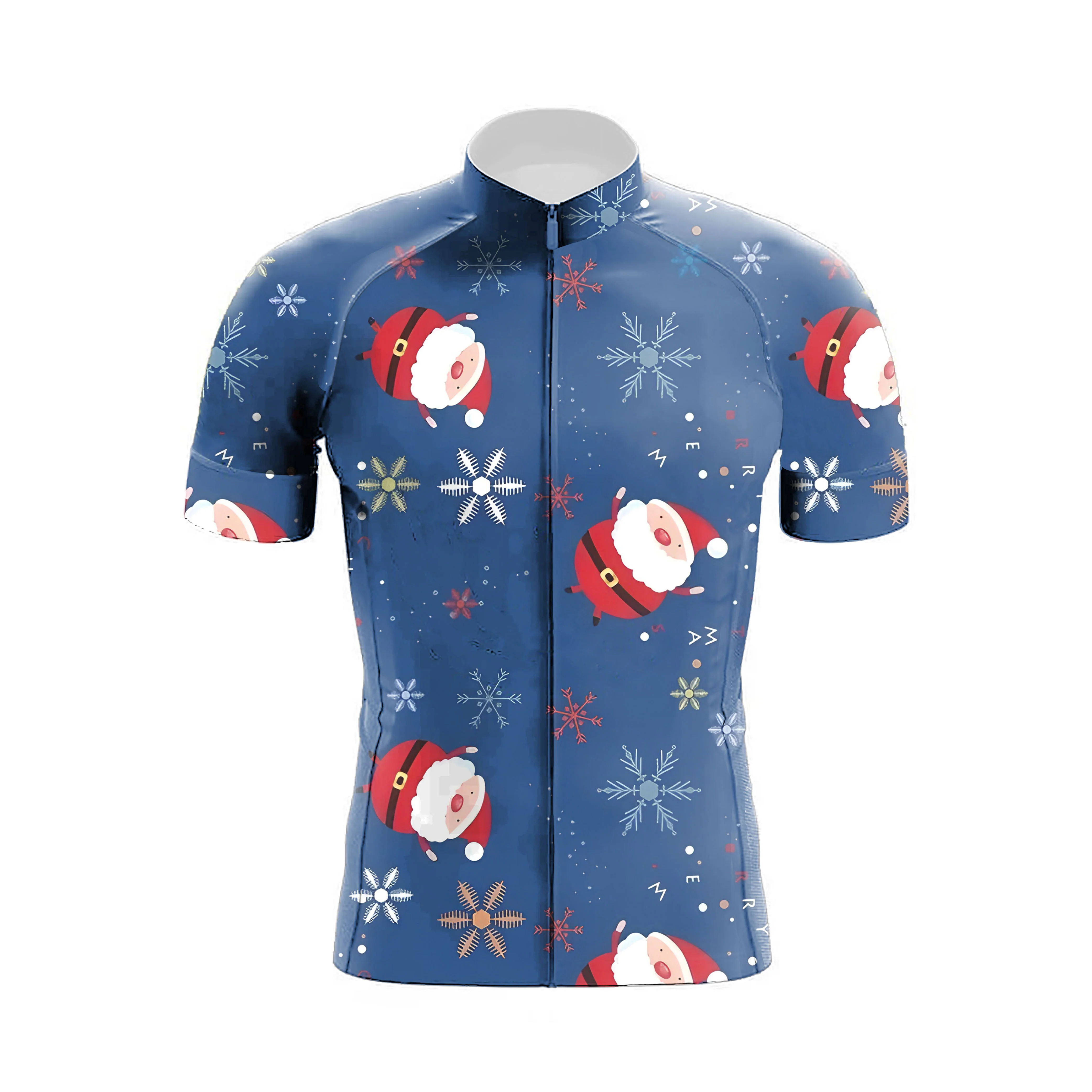 Christmas Cartoon Pictures Men's Cycling Kit - Image 3