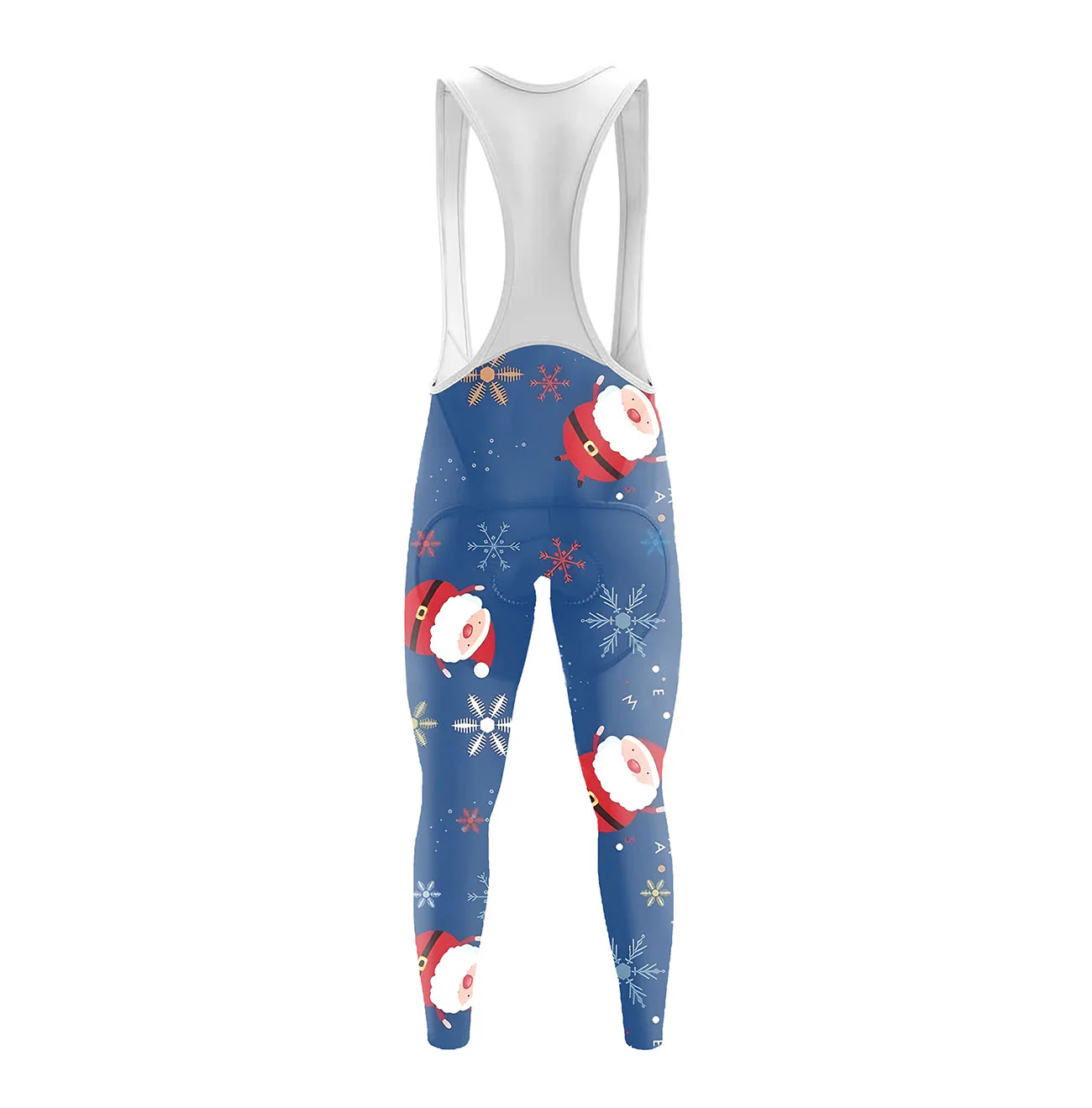Christmas Cartoon Pictures Men's Long Sleeve Cycling Kit - Image 6