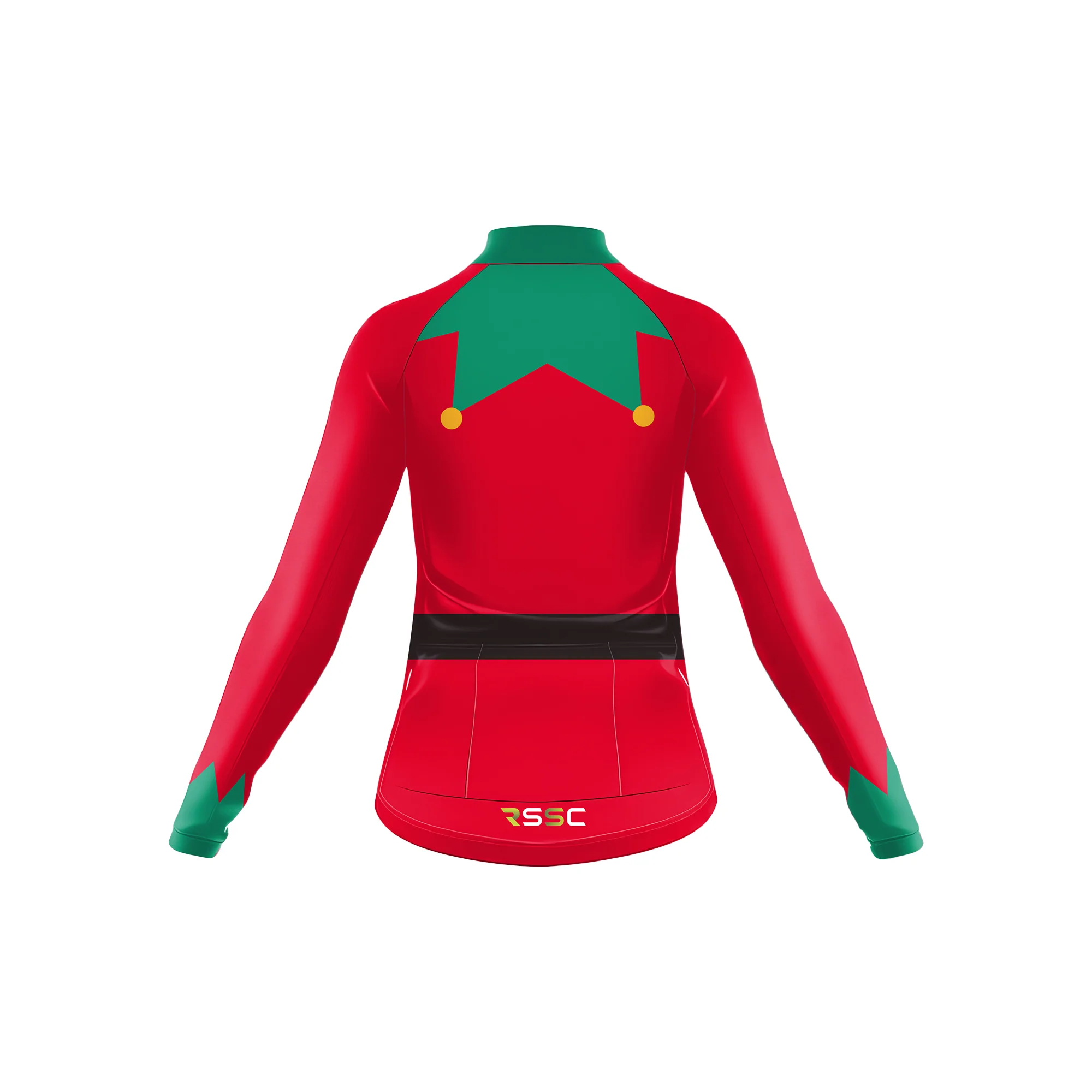 Christmas Elf Women's Long Sleeve Cycling Kit - Image 4