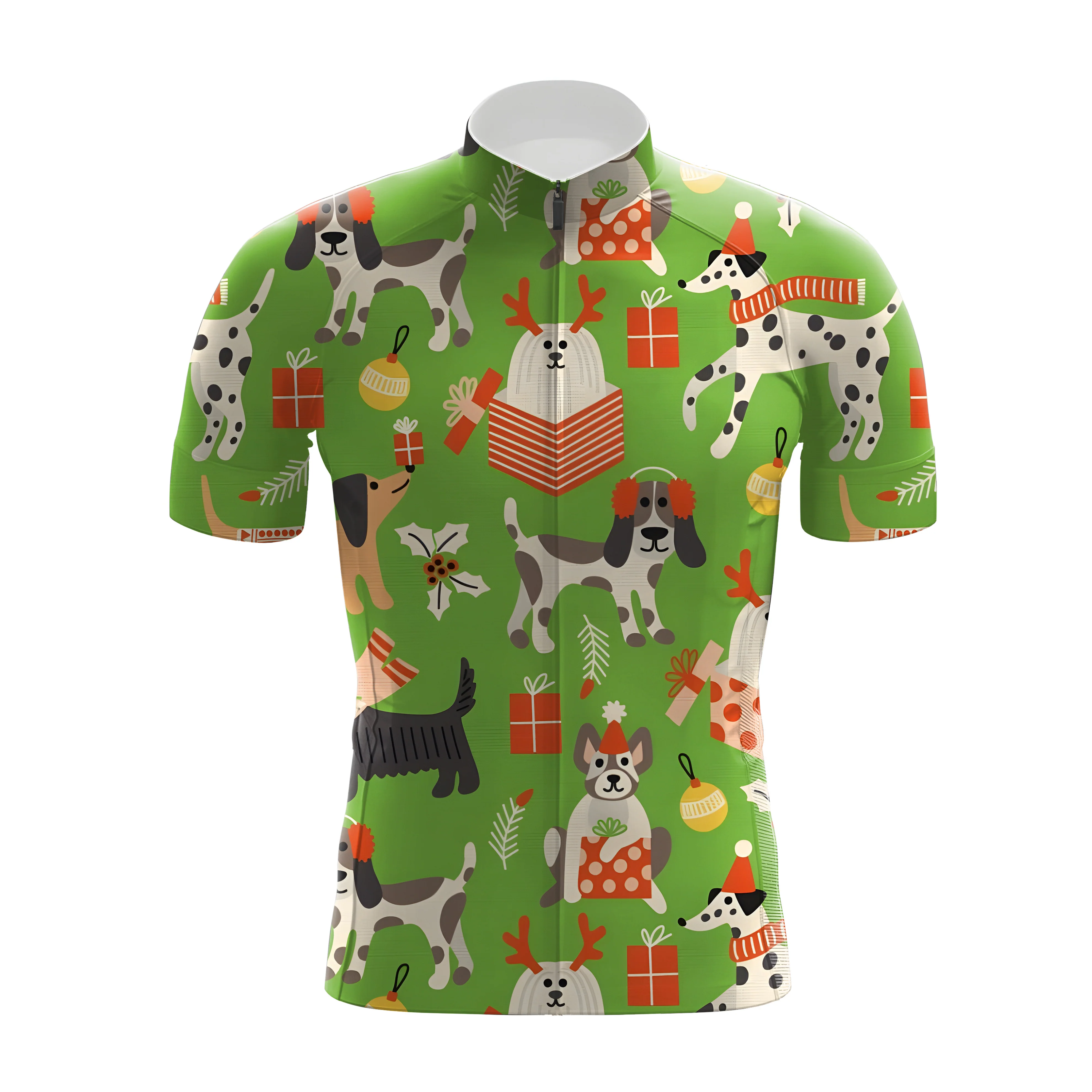Christmas Gifts And Dog Men's Cycling Kit - Image 3