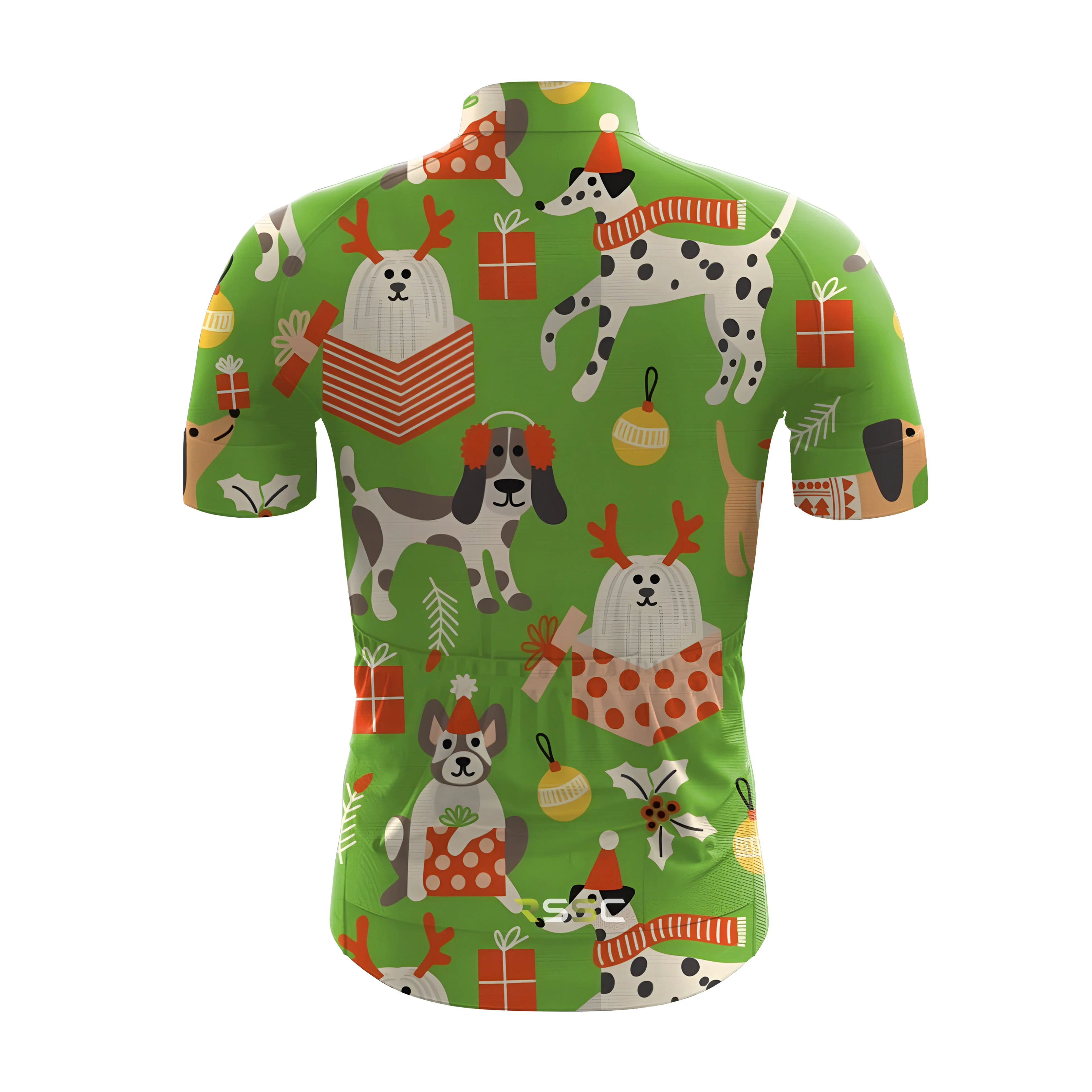 Christmas Gifts And Dog Men's Cycling Kit - Image 4