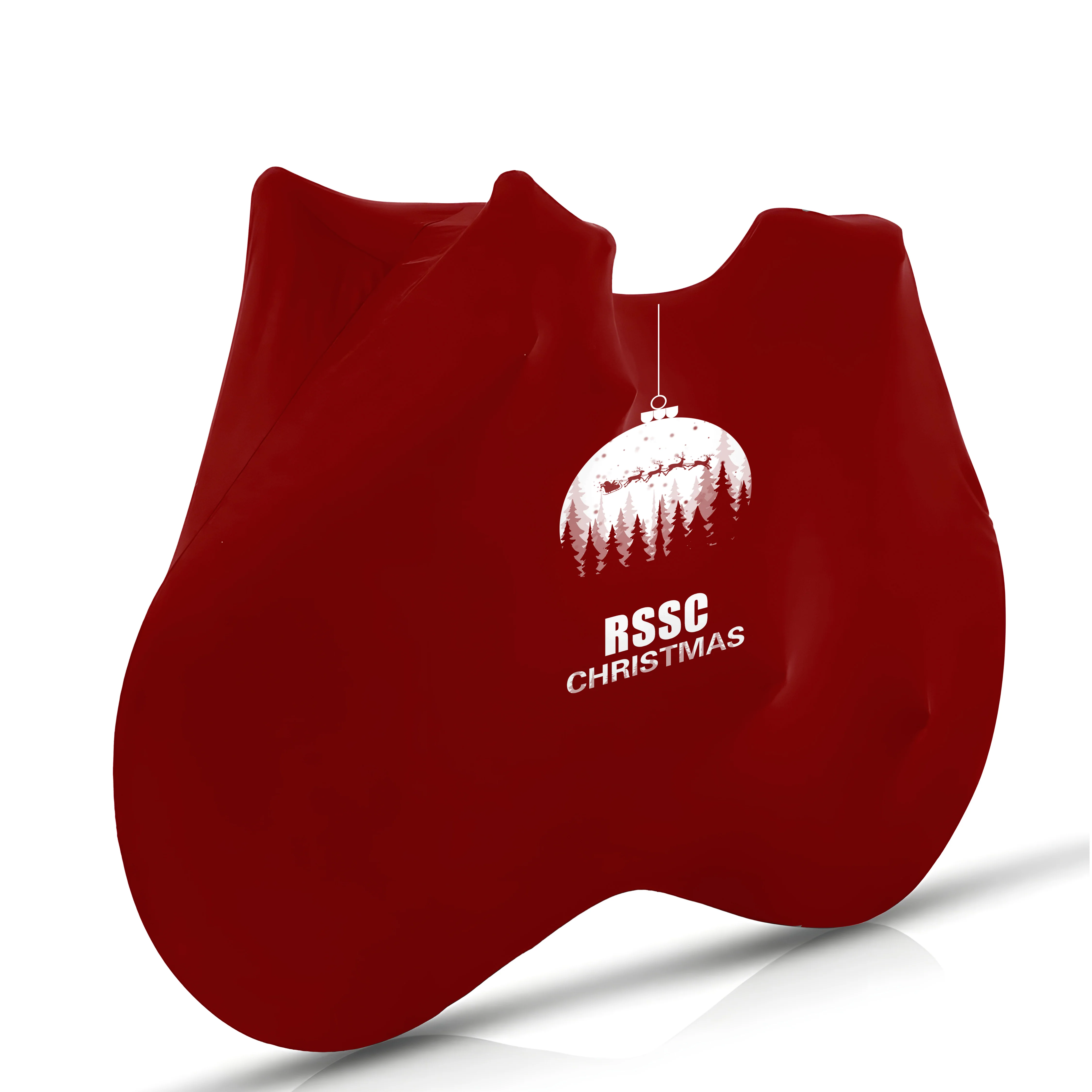 Christmas Snowflake Bell Bicycle Full Cover - Image 3