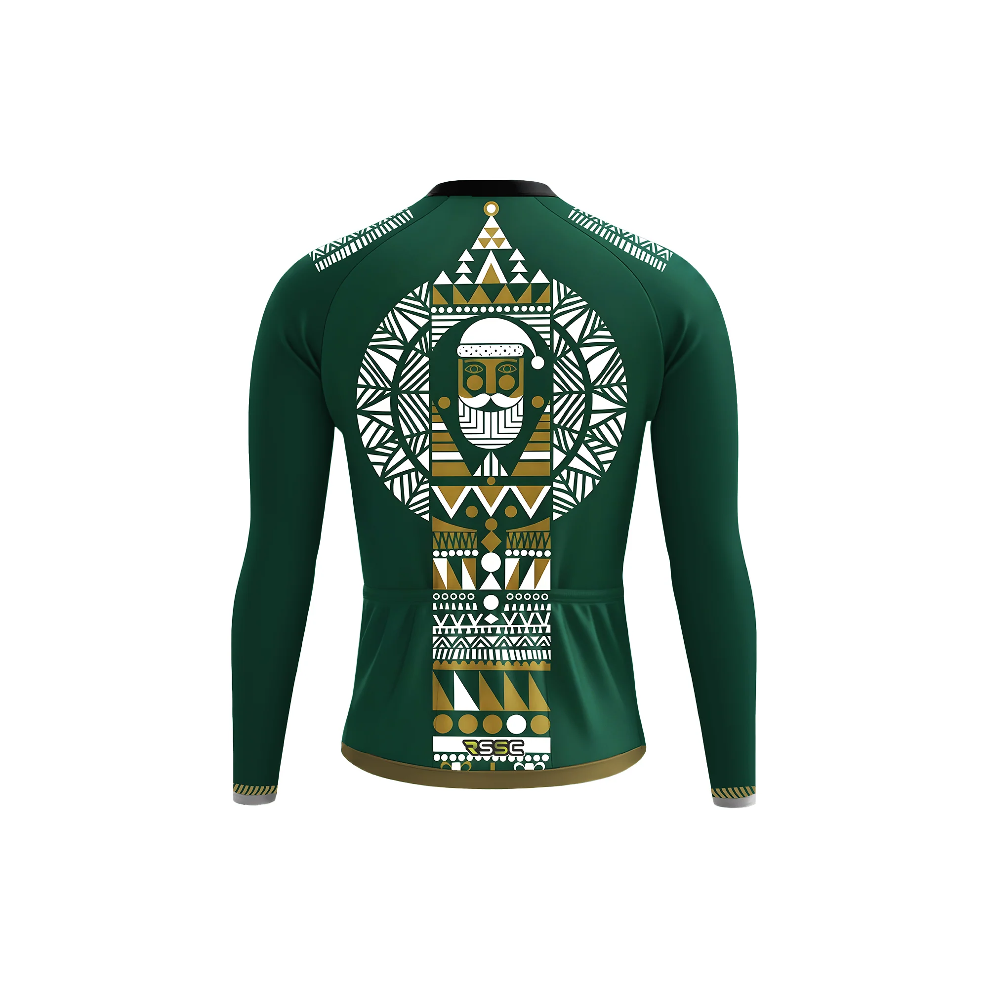 Christmas Totem Men's Long Sleeve Cycling Kit - Image 4