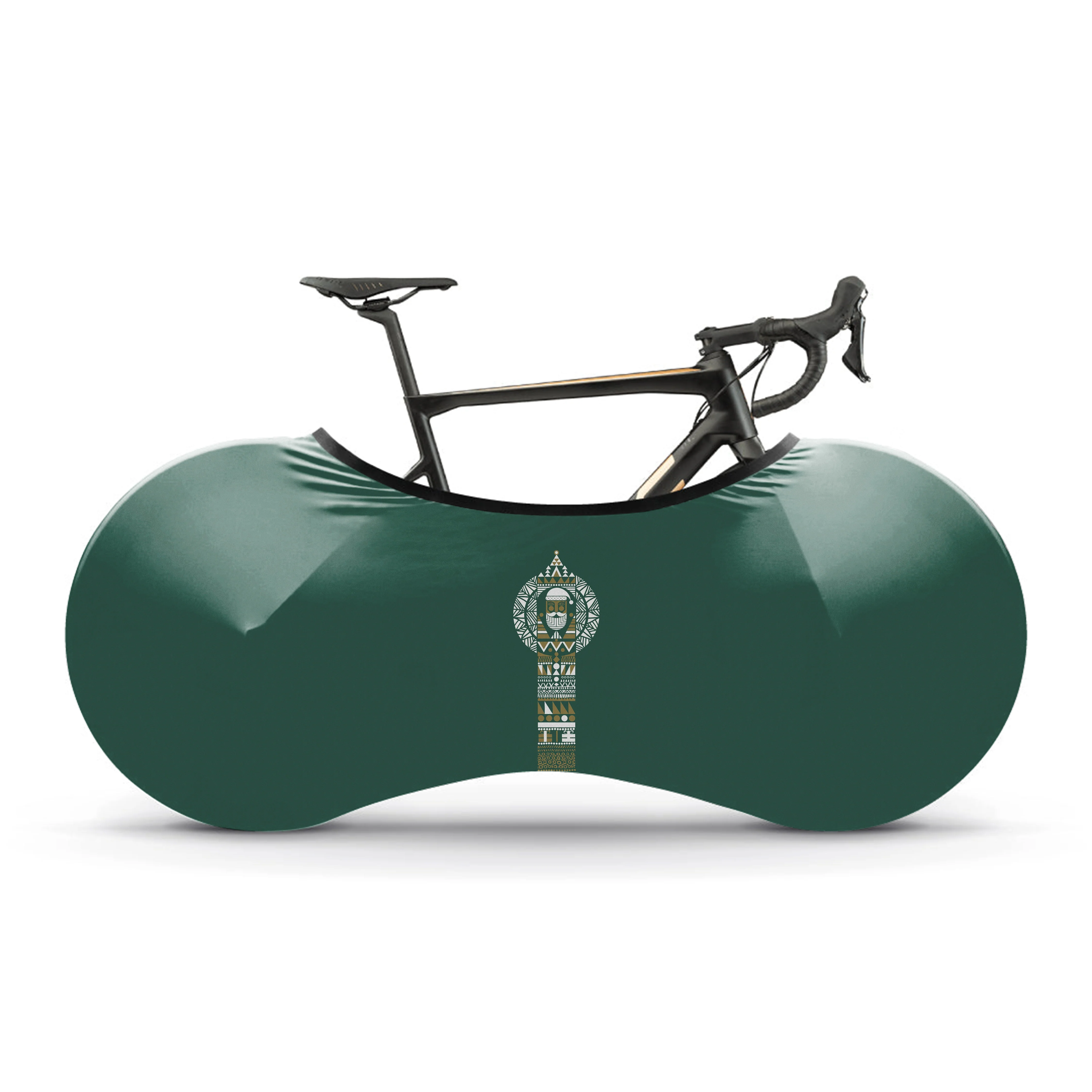 Christmas totems Bicycle Wheels Cover