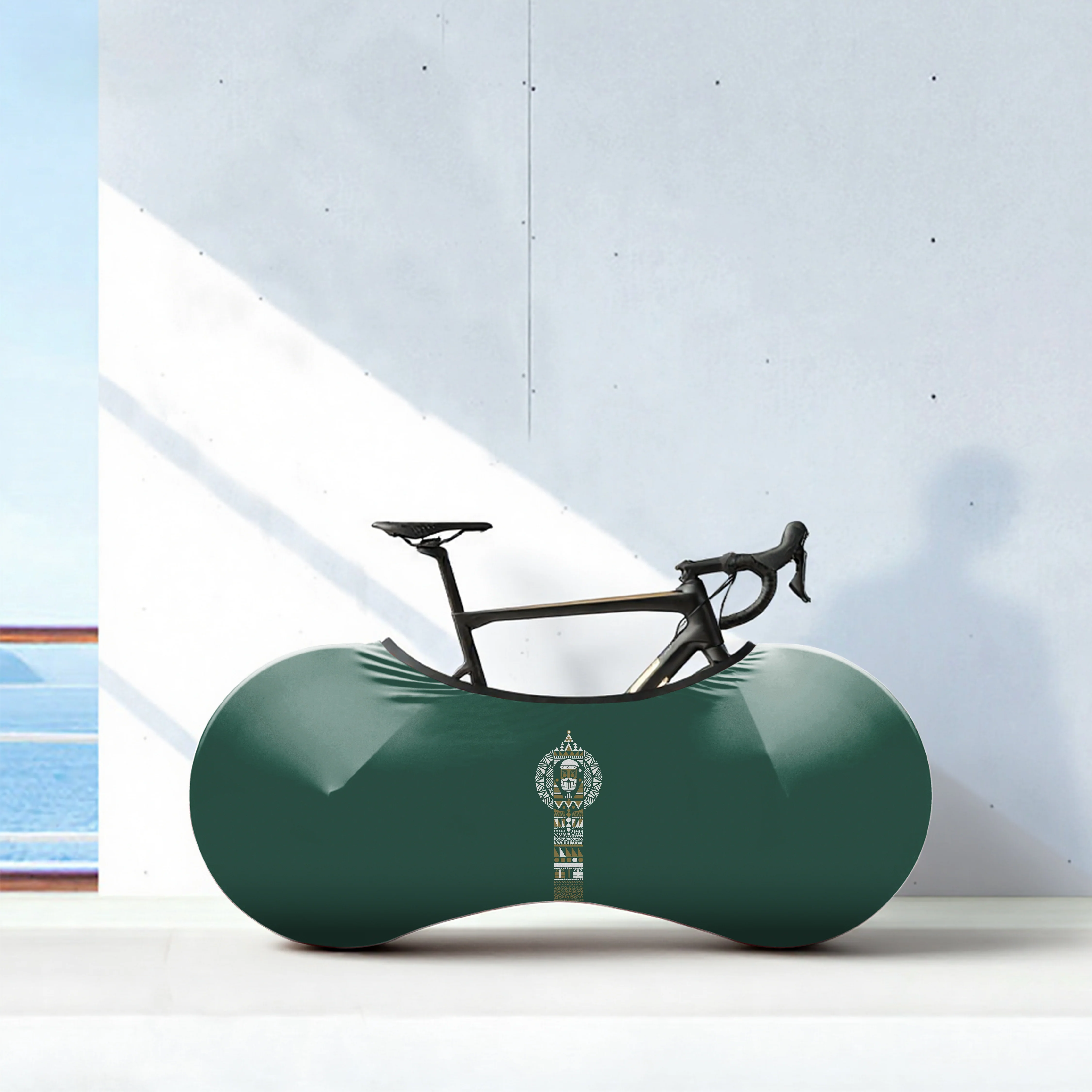 Christmas totems Bicycle Wheels Cover - Image 2
