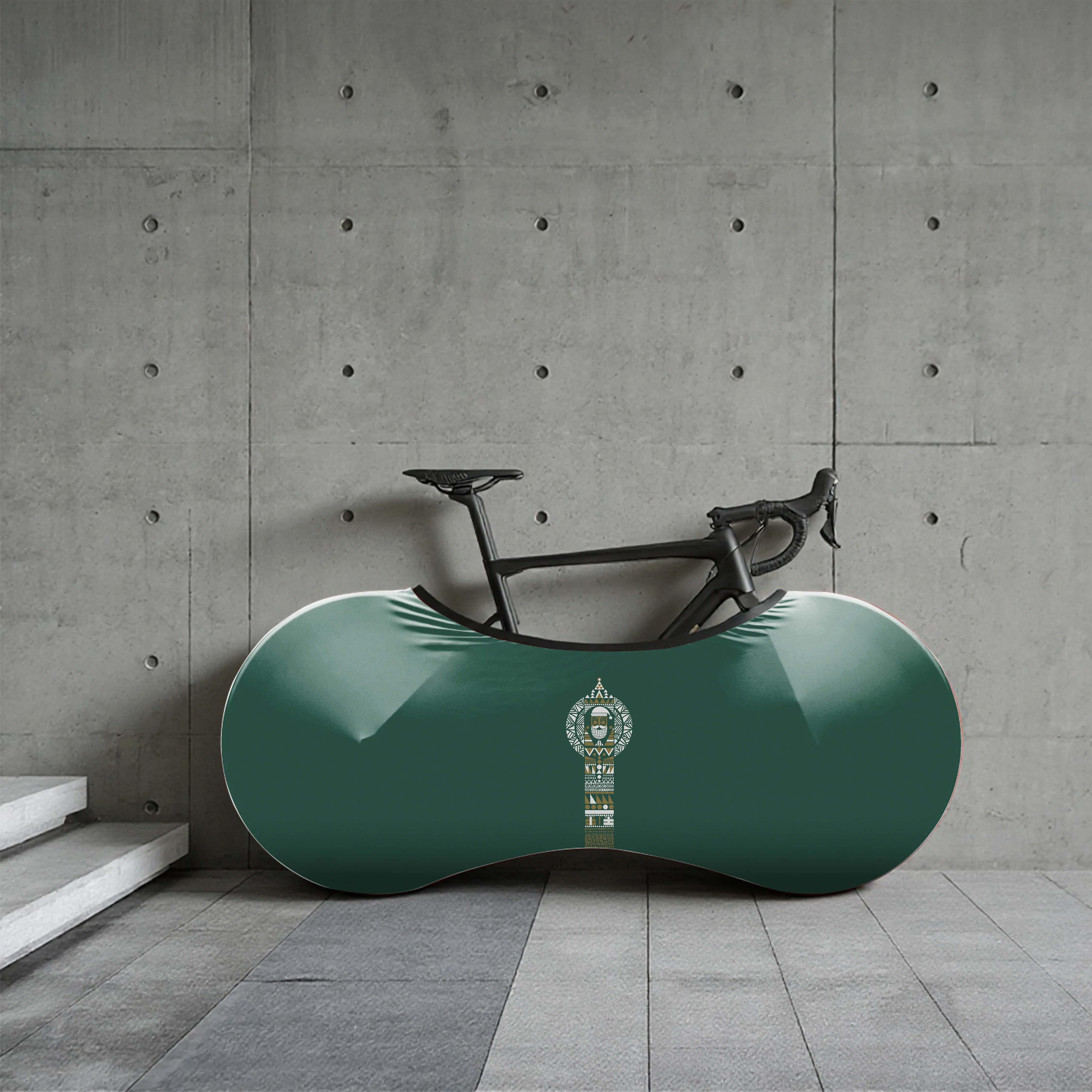 Christmas totems Bicycle Wheels Cover - Image 3