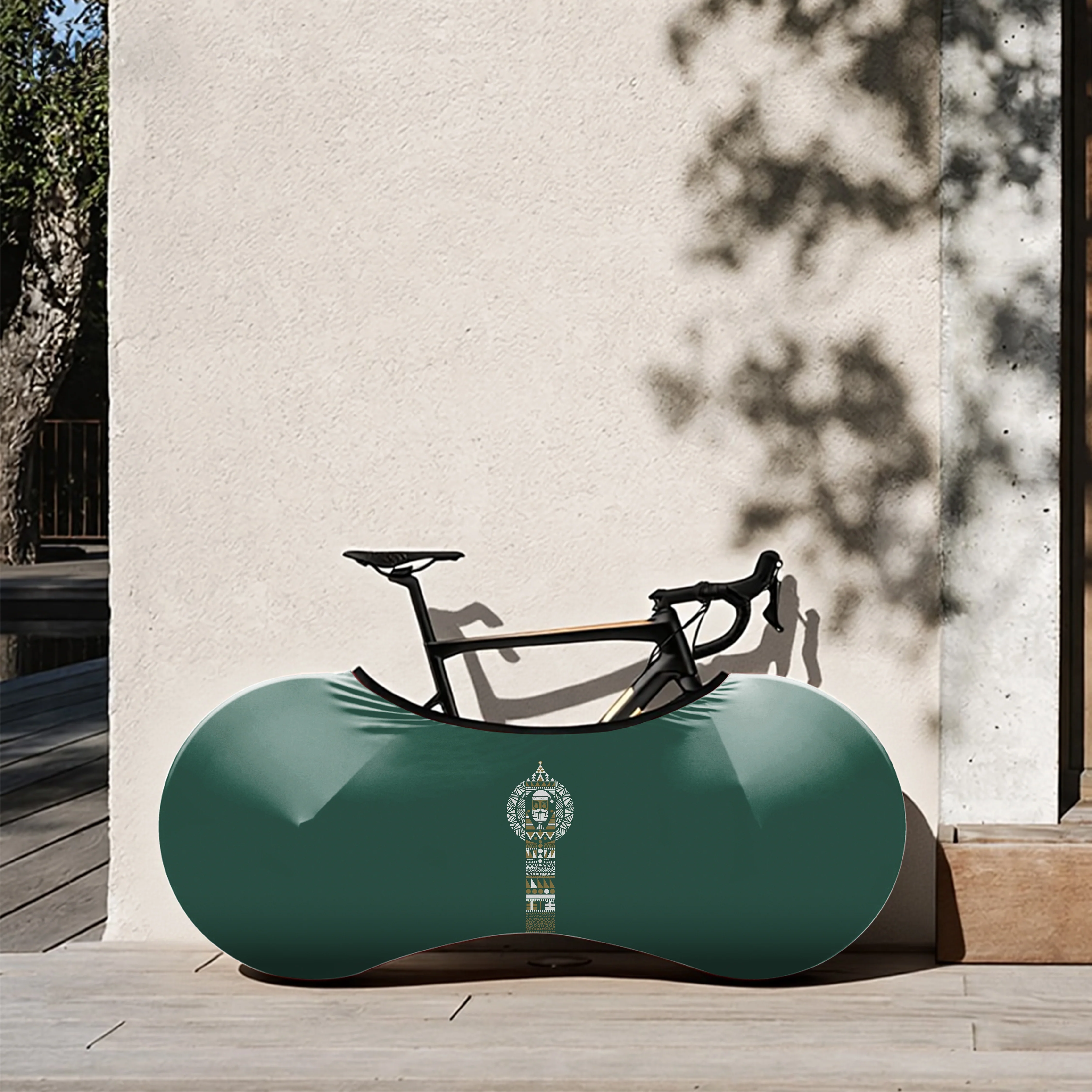 Christmas totems Bicycle Wheels Cover - Image 4