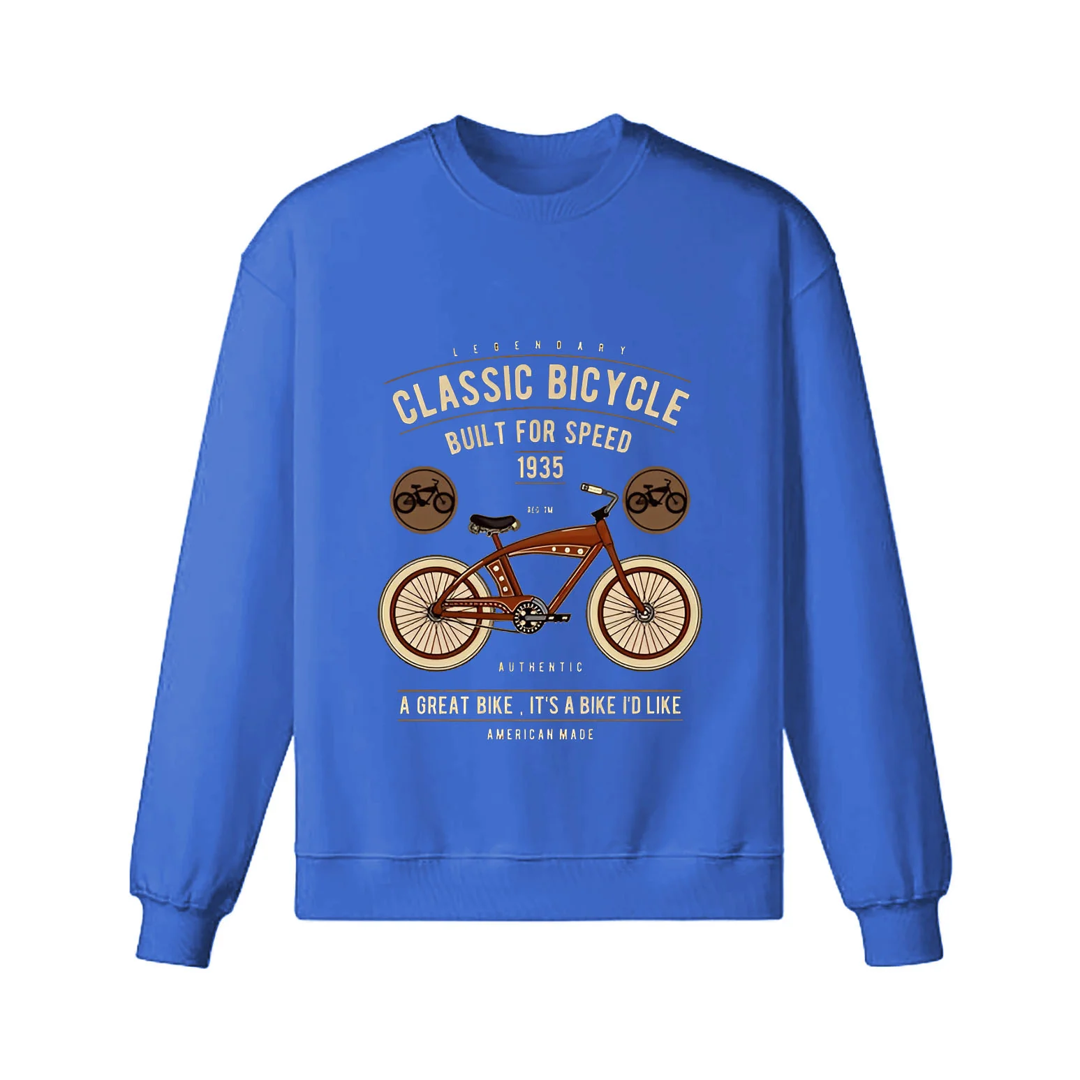 Classic Bicycle Built For Speed Sweatshirt - Image 5