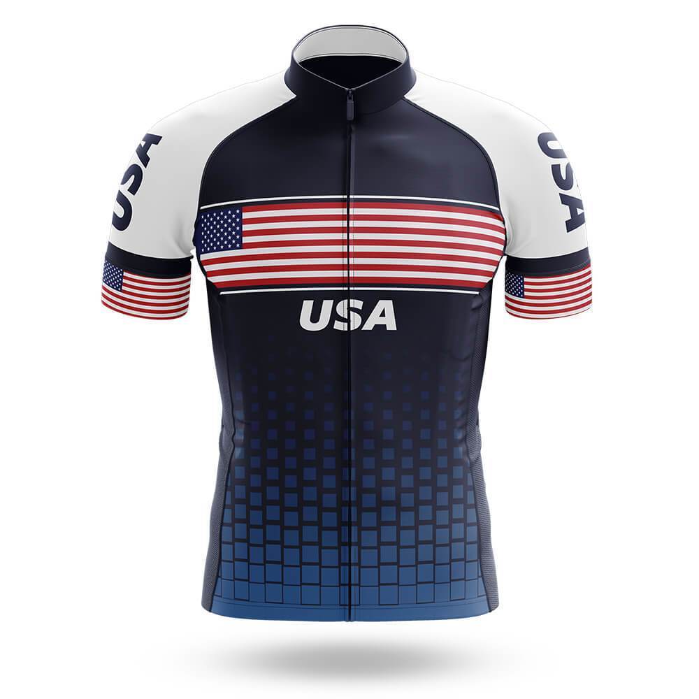 Classic USA Men's Short Sleeve Cycling Kit - Image 3