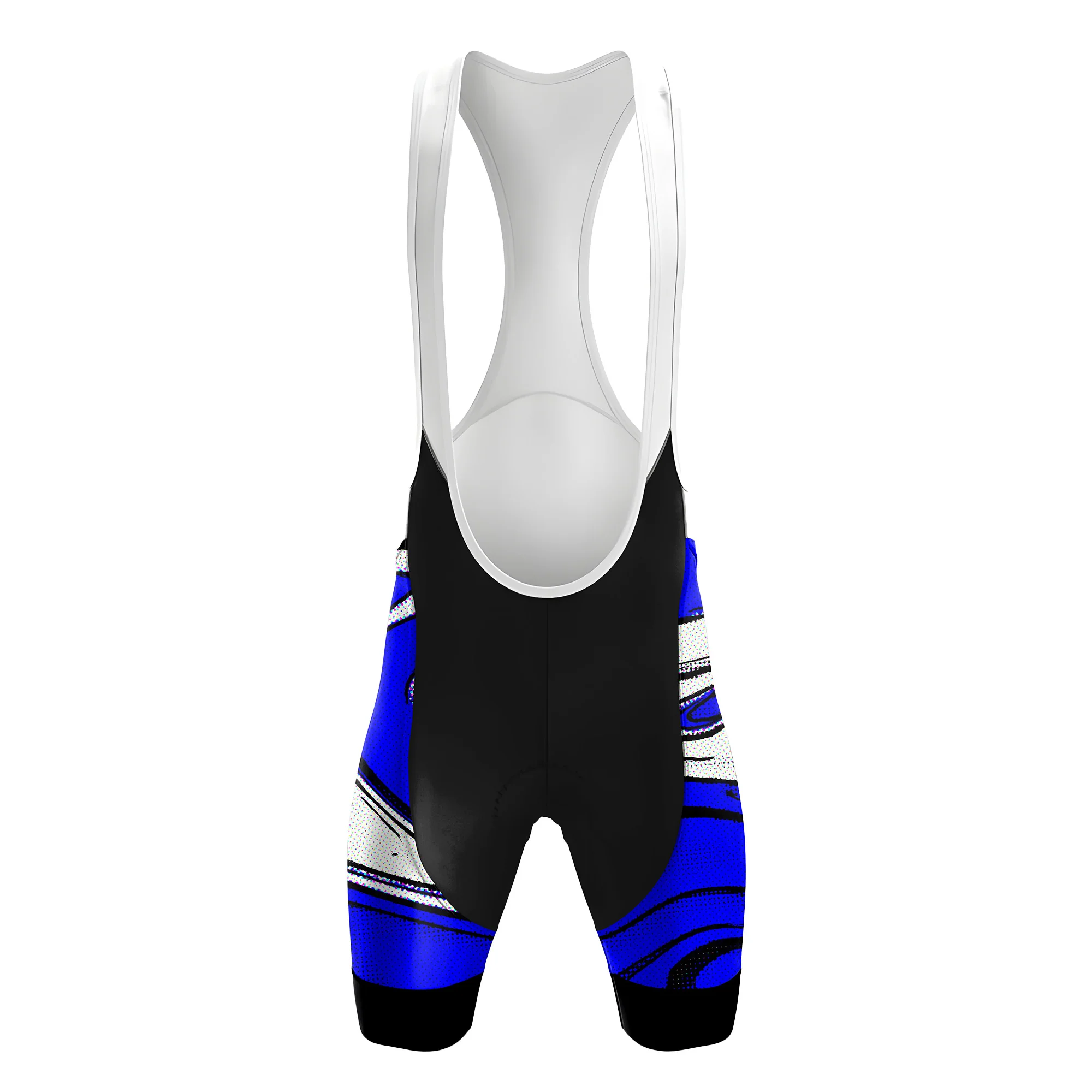 Cobalt Swirl Men's Short Sleeve Cycling Kit - Image 6