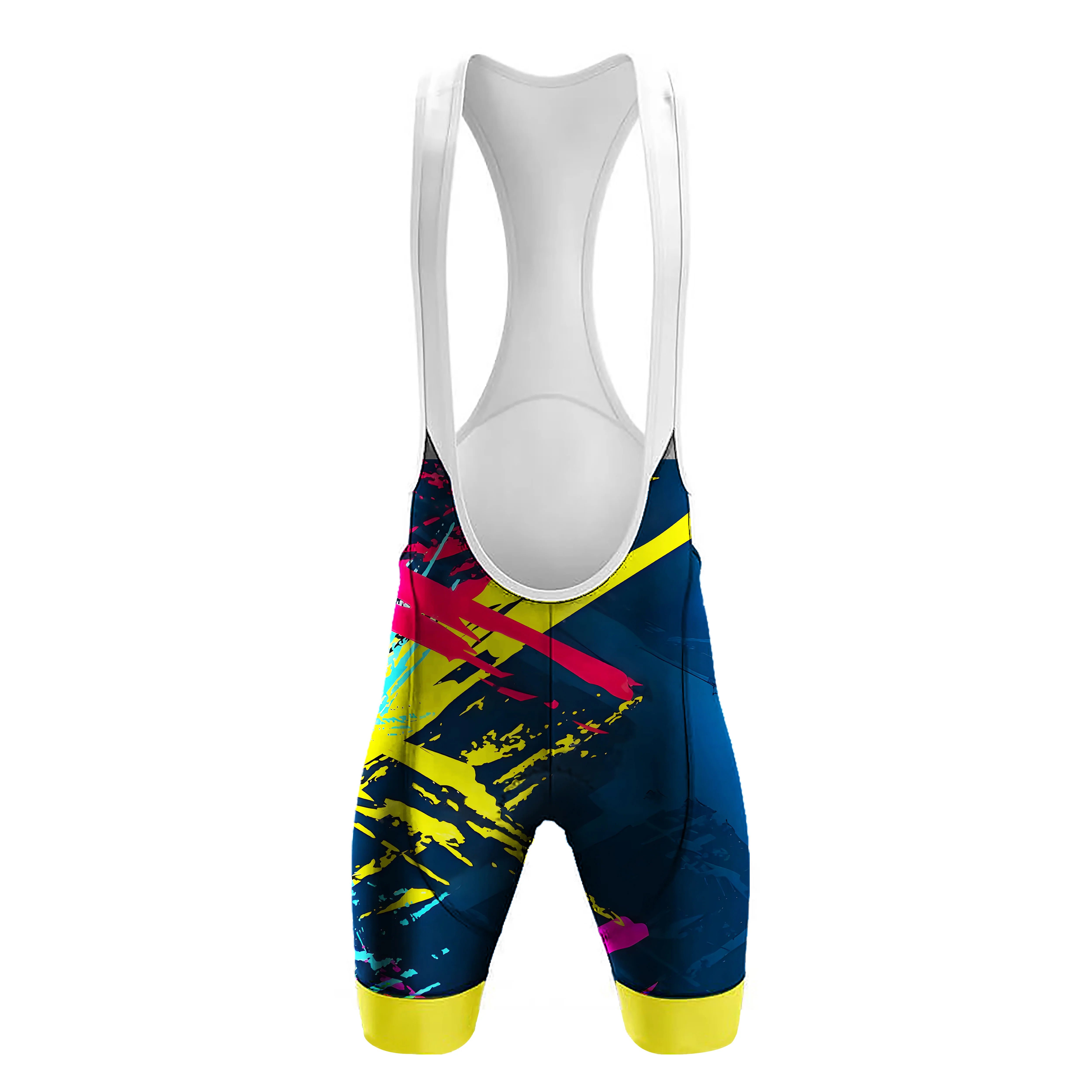 Colorful Abstract Movement Women's Short Sleeve Cycling Kit - Image 5