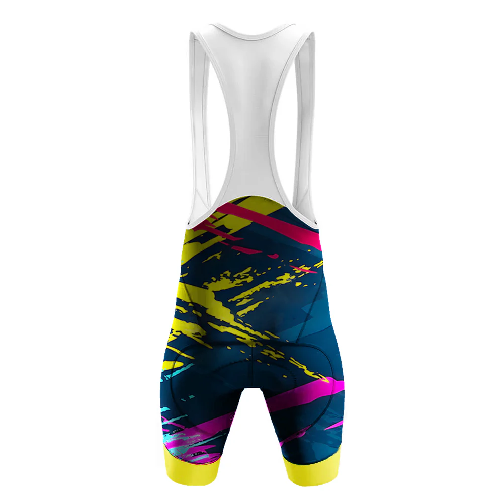 Colorful Abstract Movement Women's Short Sleeve Cycling Kit - Image 6