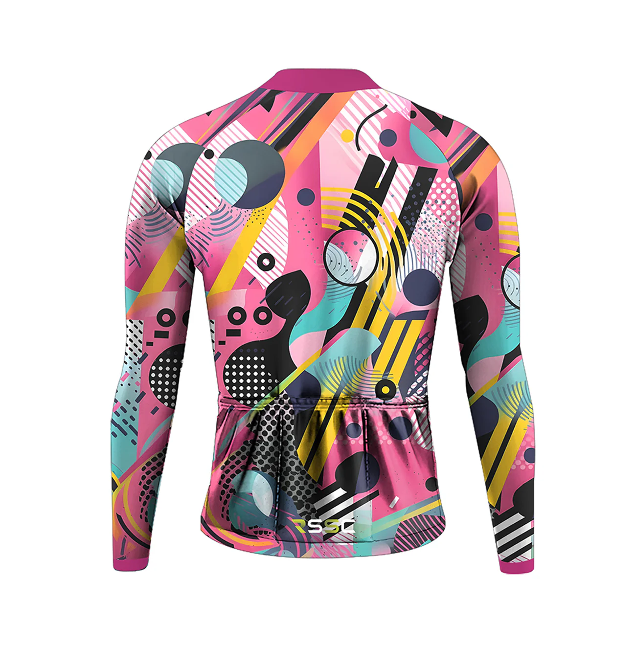 Colorful Men's Long Sleeve Cycling Kit - Image 4