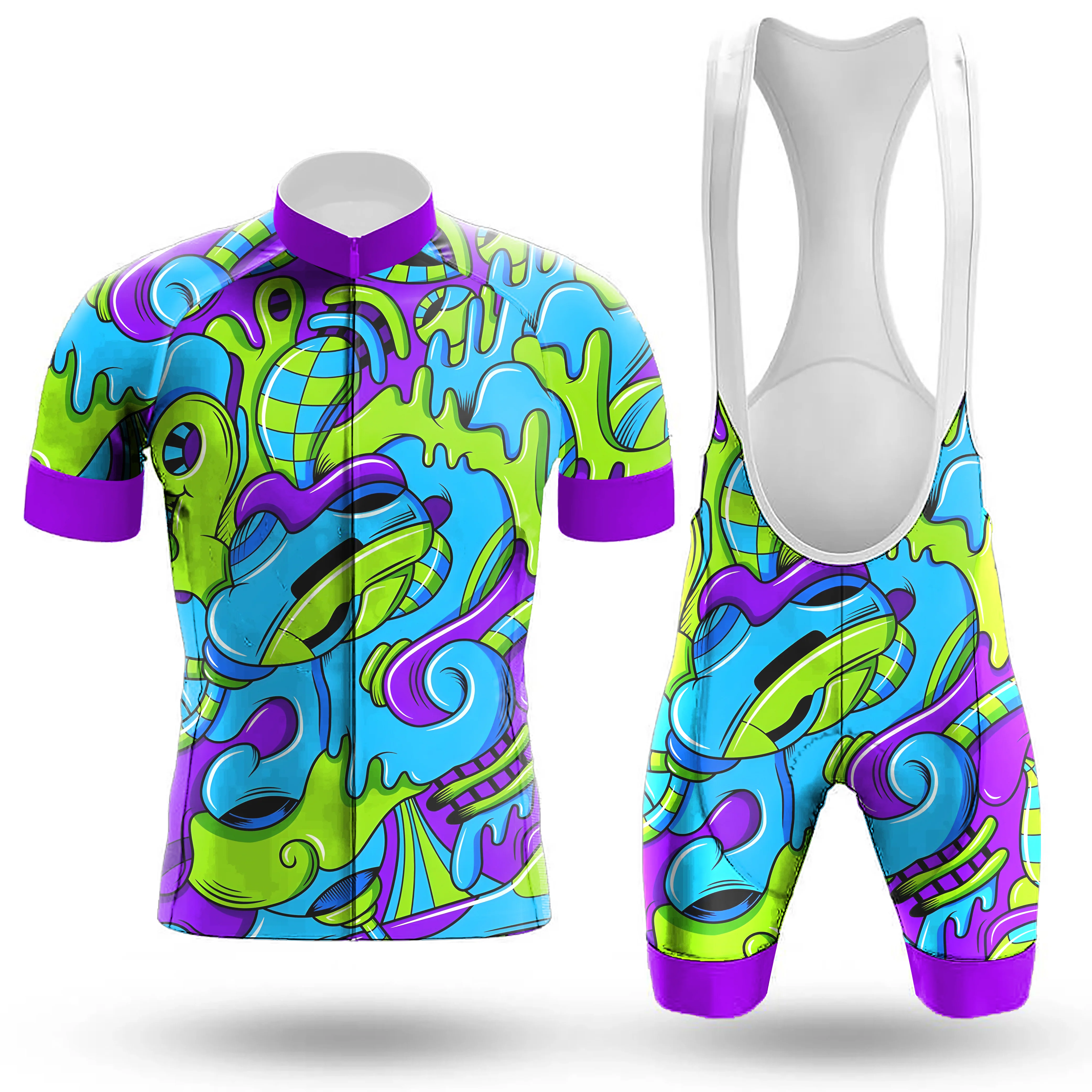 Cool Coloring Chart Men's Cycling Kit