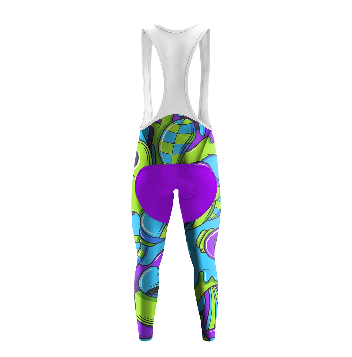 Cool Coloring Chart Men's Long Sleeve Cycling Kit - Image 6