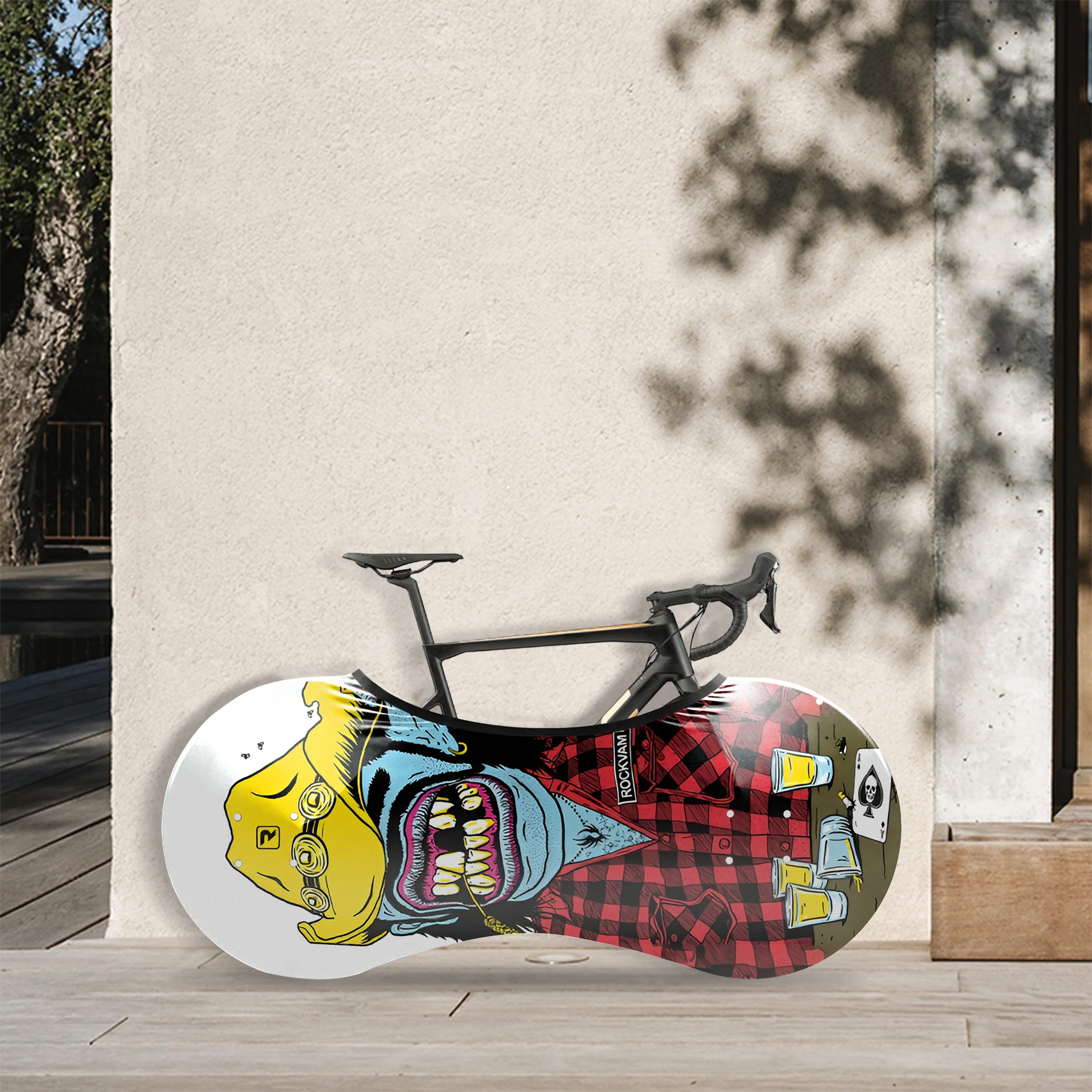 Creative Avatar Bicycle Wheels Cover - Image 2