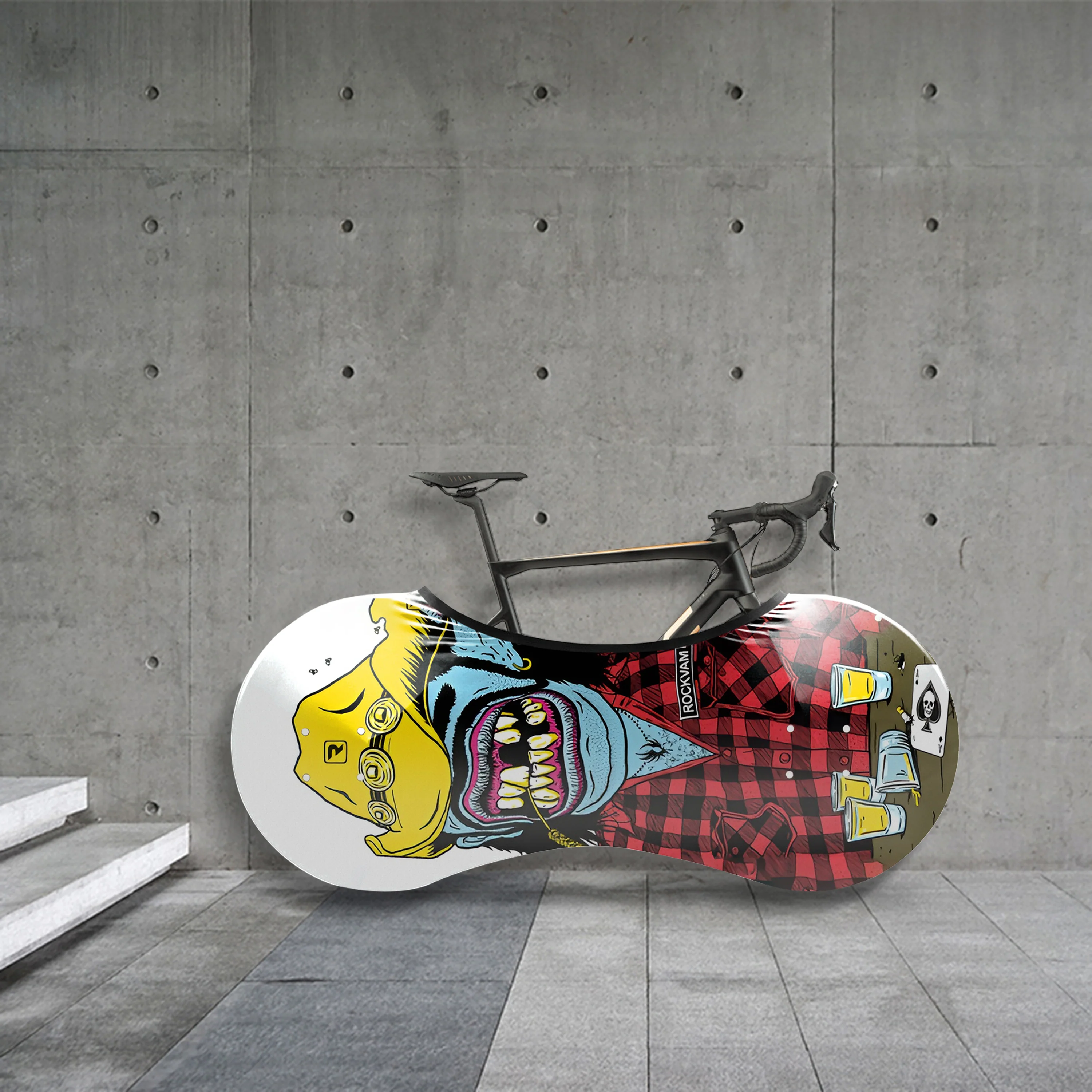 Creative Avatar Bicycle Wheels Cover - Image 4