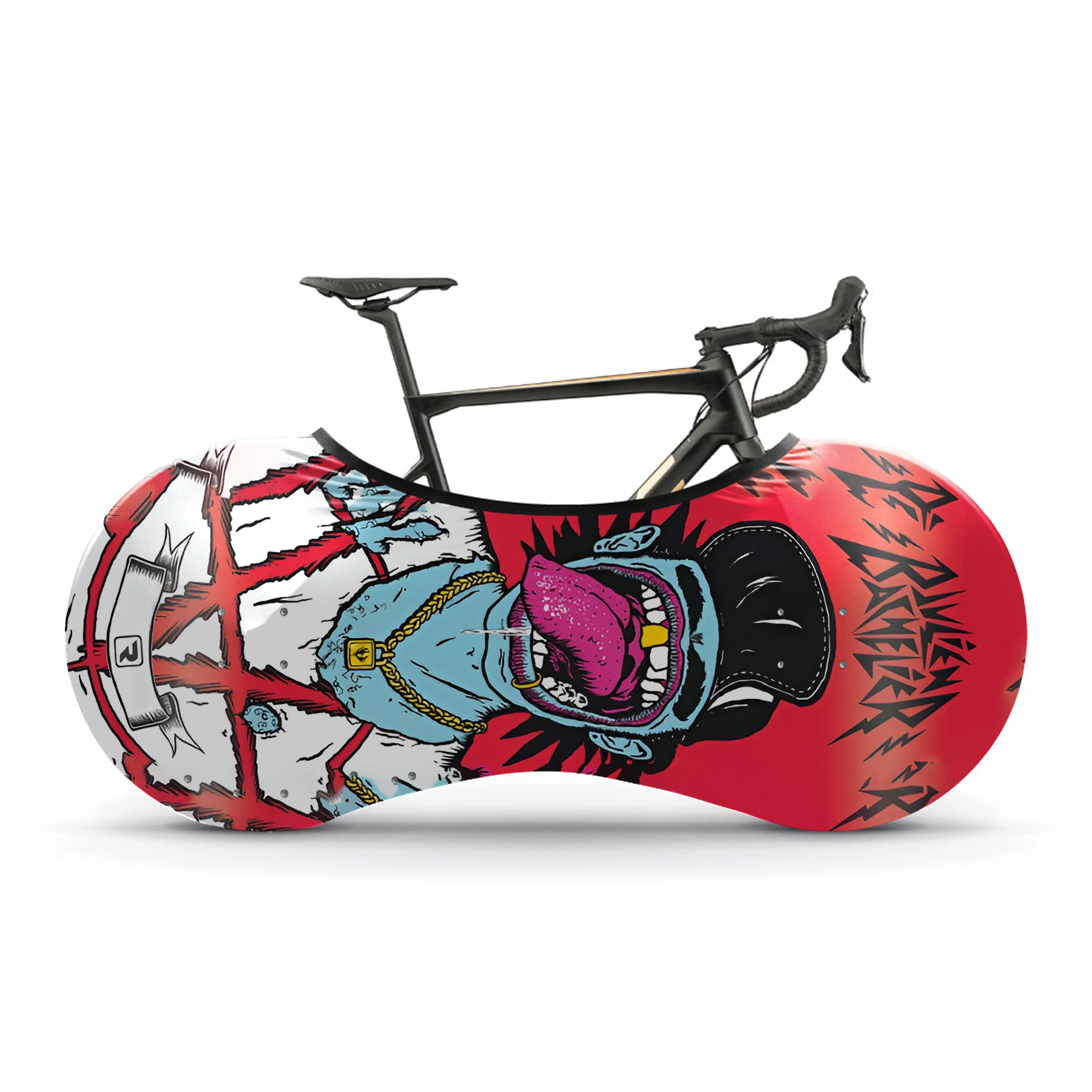 Creative Head Design Bicycle Wheels Cover