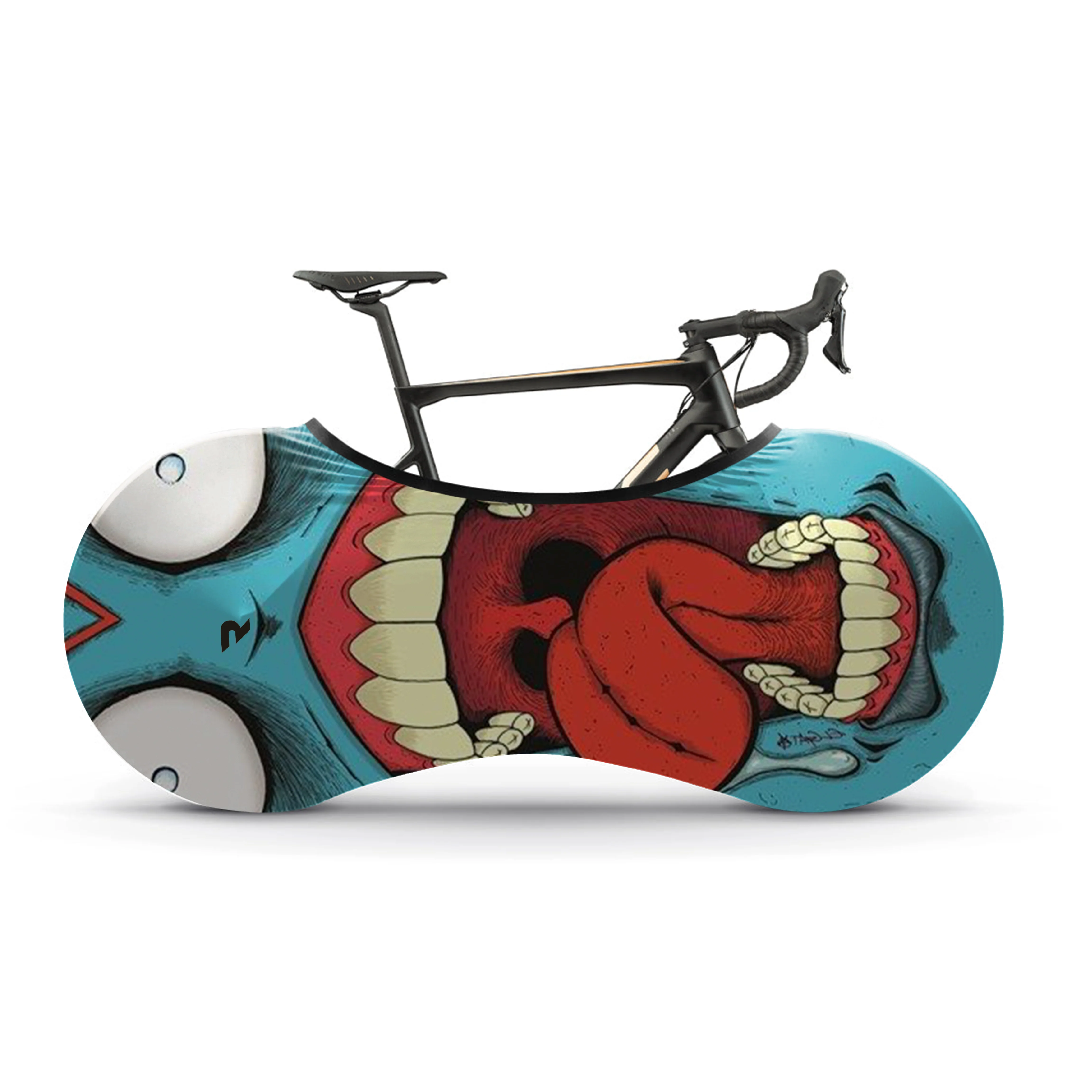 Creative illustration Bicycle Wheels Cover