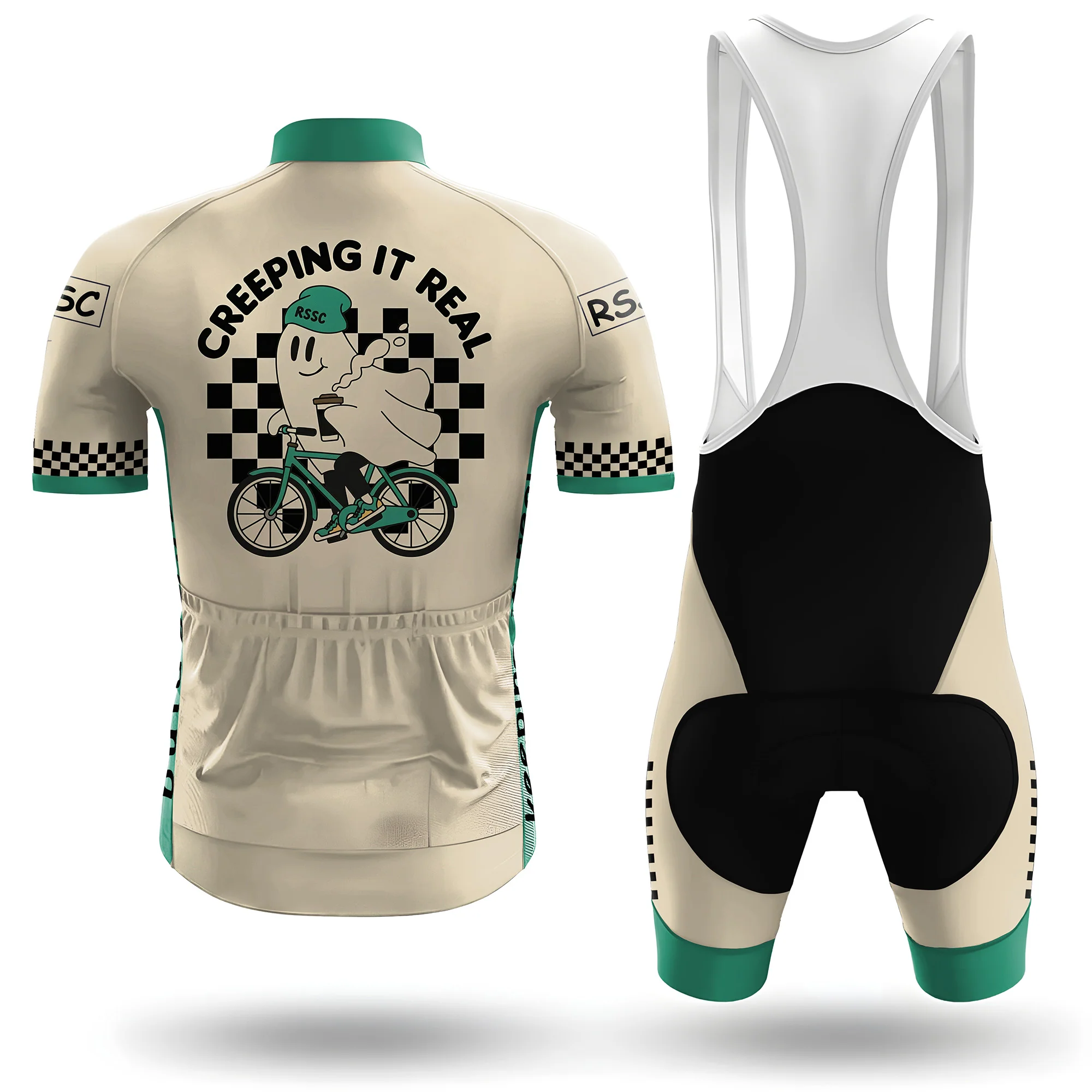 CREEPING IT REAL Men's Short Sleeve Cycling Kit - Image 2
