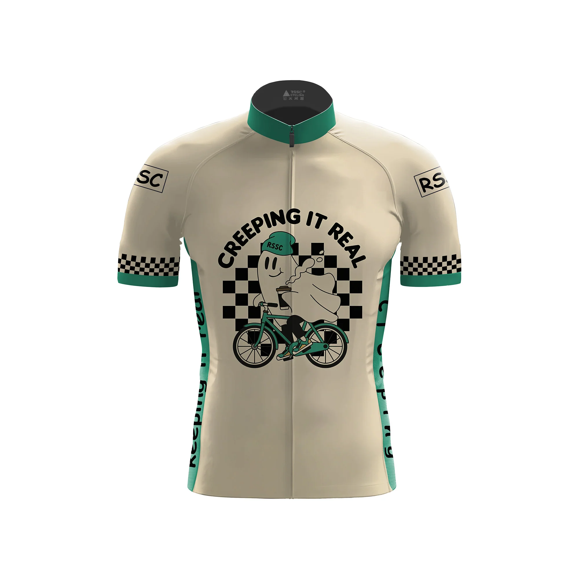 CREEPING IT REAL Men's Short Sleeve Cycling Kit - Image 3