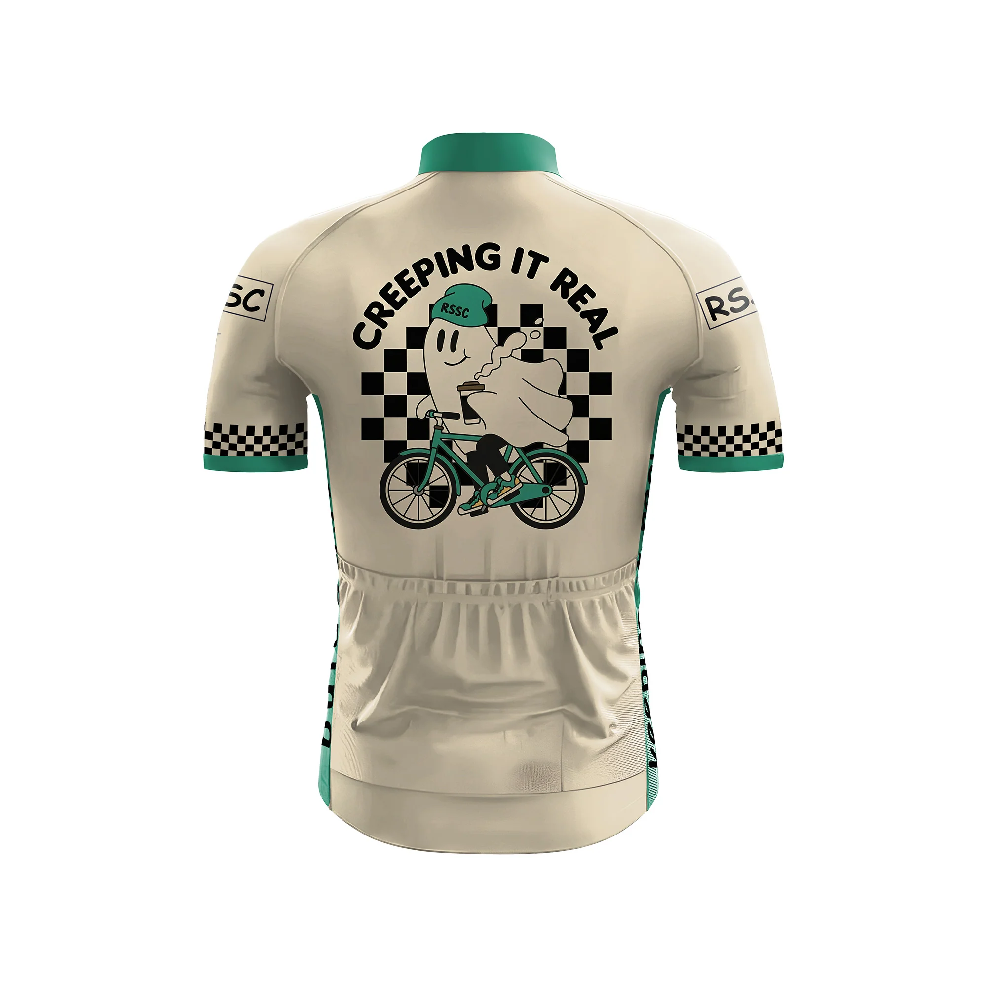 CREEPING IT REAL Men's Short Sleeve Cycling Kit - Image 4